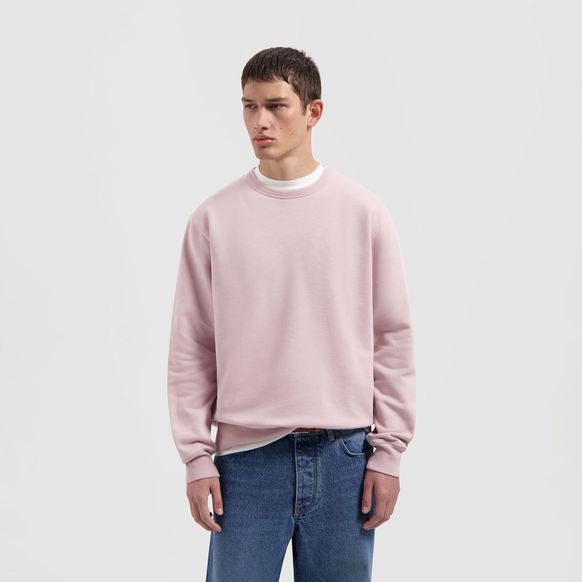 ESSENTIAL CREWNECK | KEEPSAKE LILAC