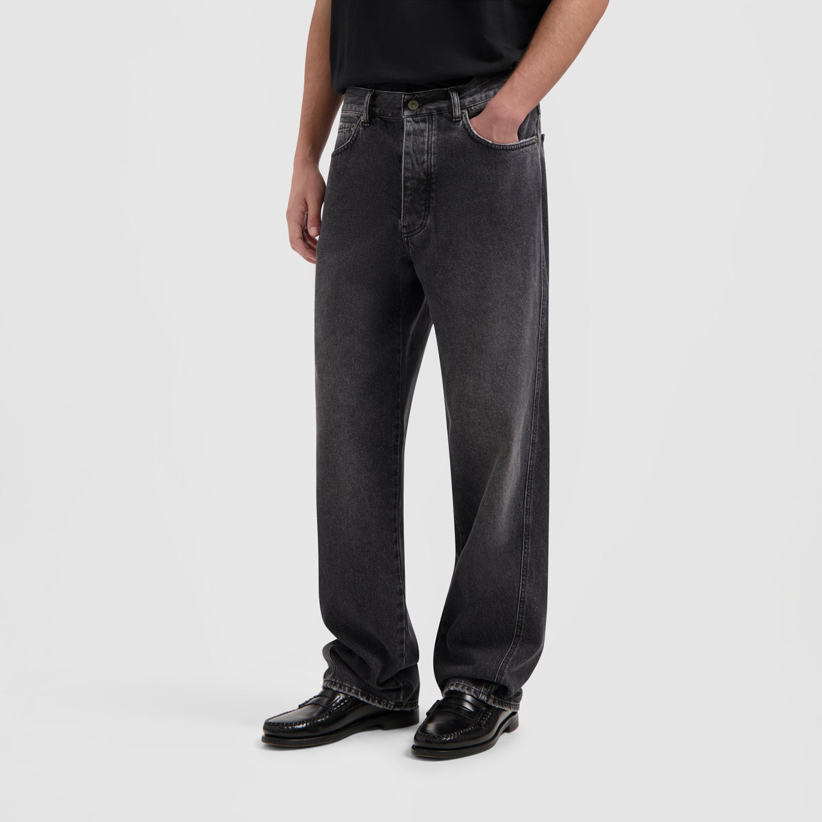 RELAXED DENIM PANT | WASHED CHARCOAL