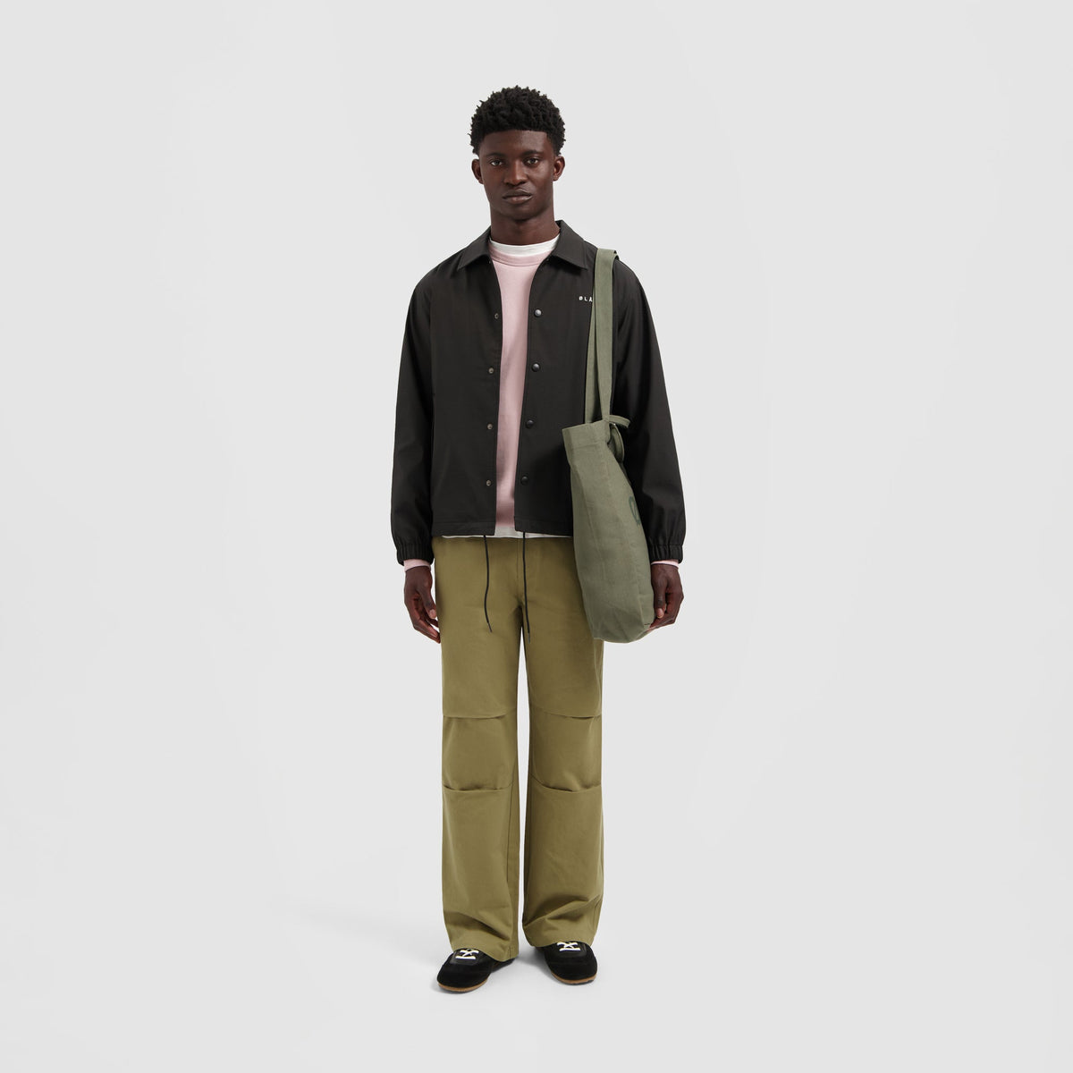 MODERN MAKER COACH JACKET | BLACK