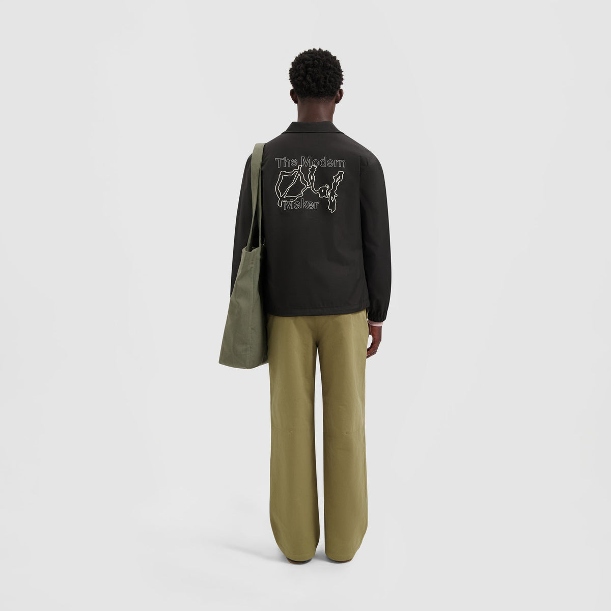 MODERN MAKER COACH JACKET | BLACK