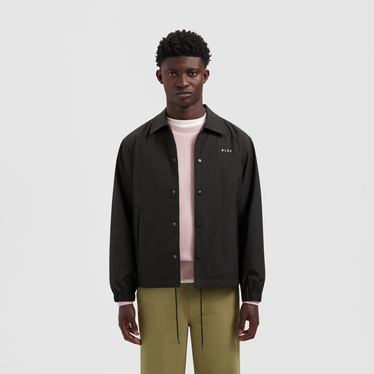 MODERN MAKER COACH JACKET | BLACK