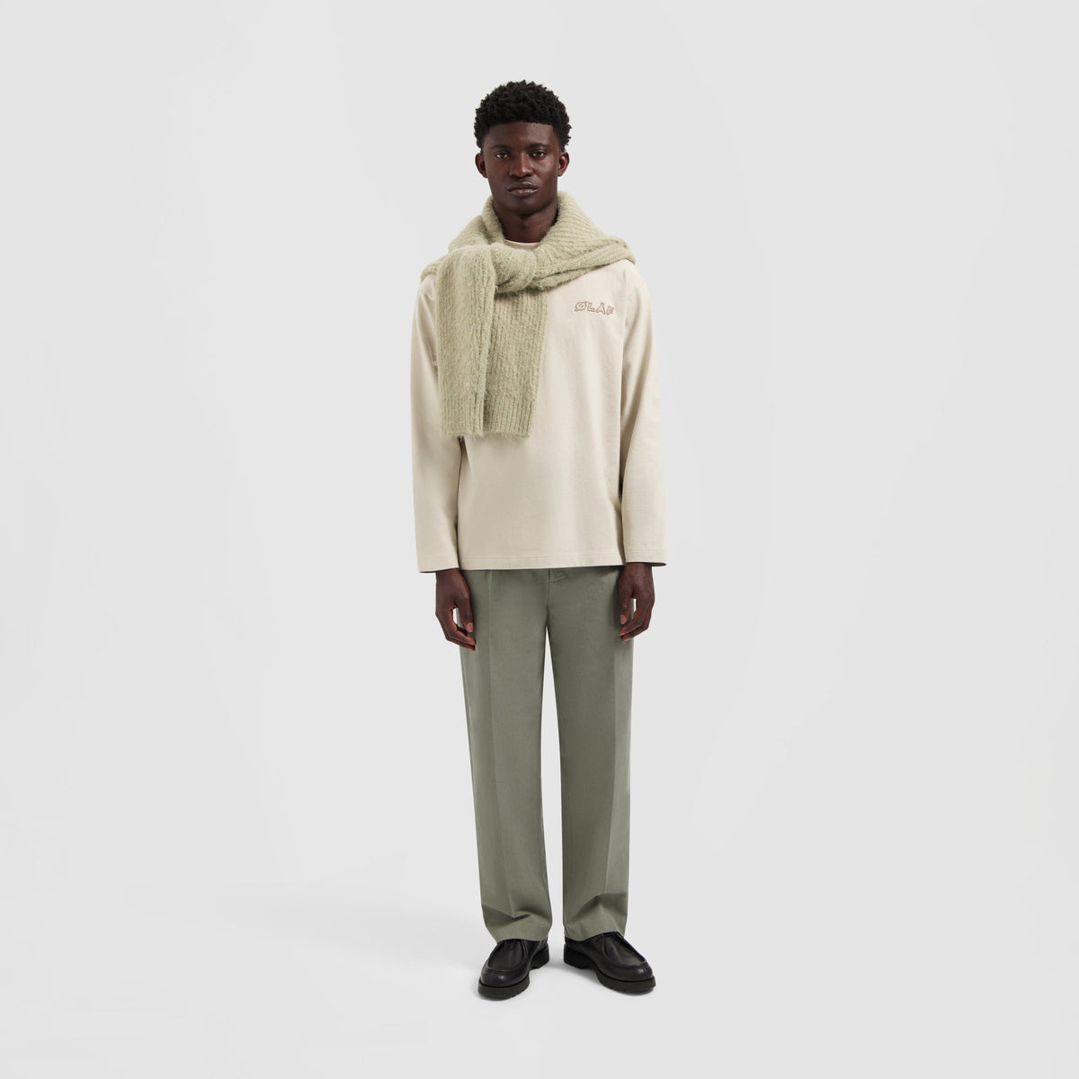 STUDIO TEE LS | CEMENT