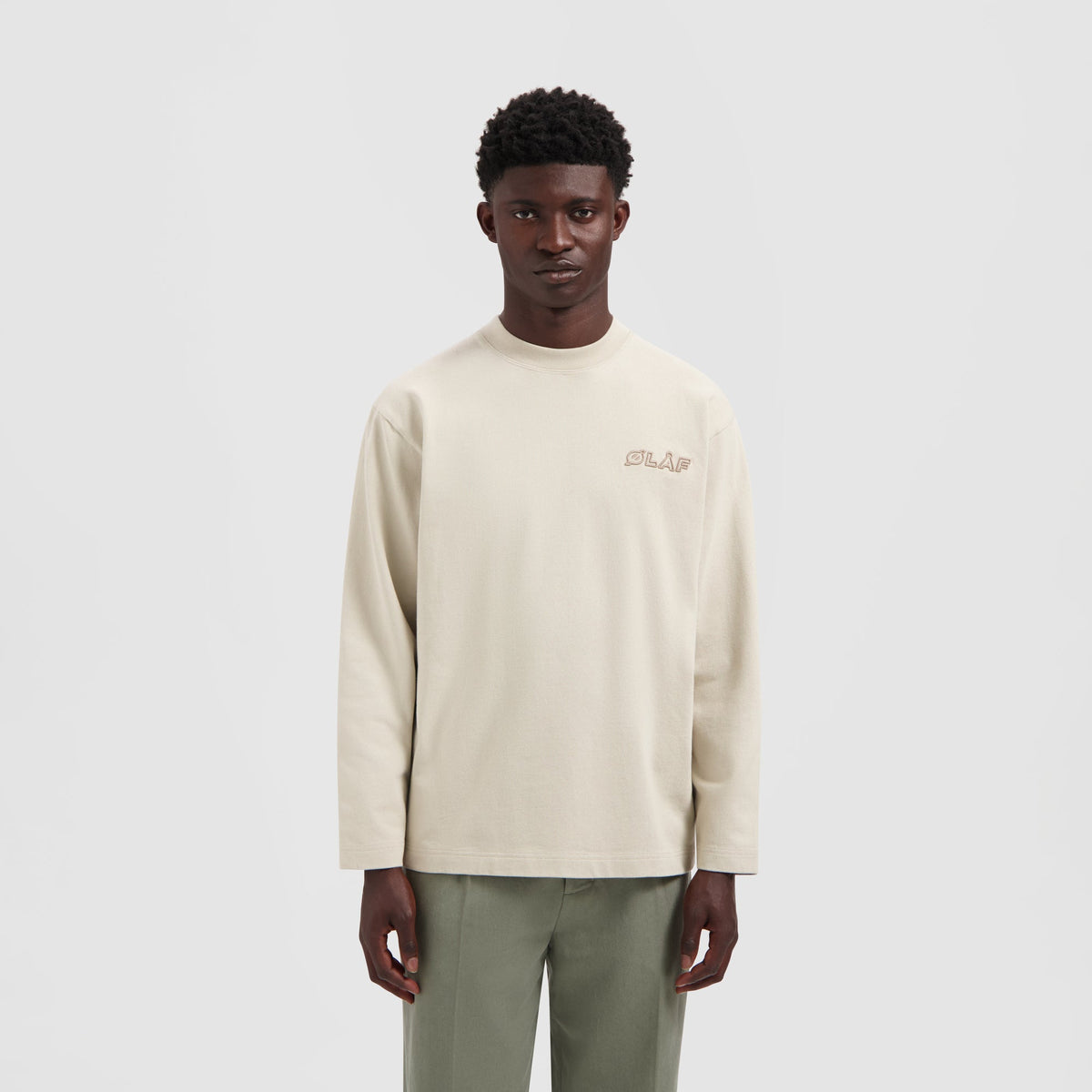 STUDIO TEE LS | CEMENT