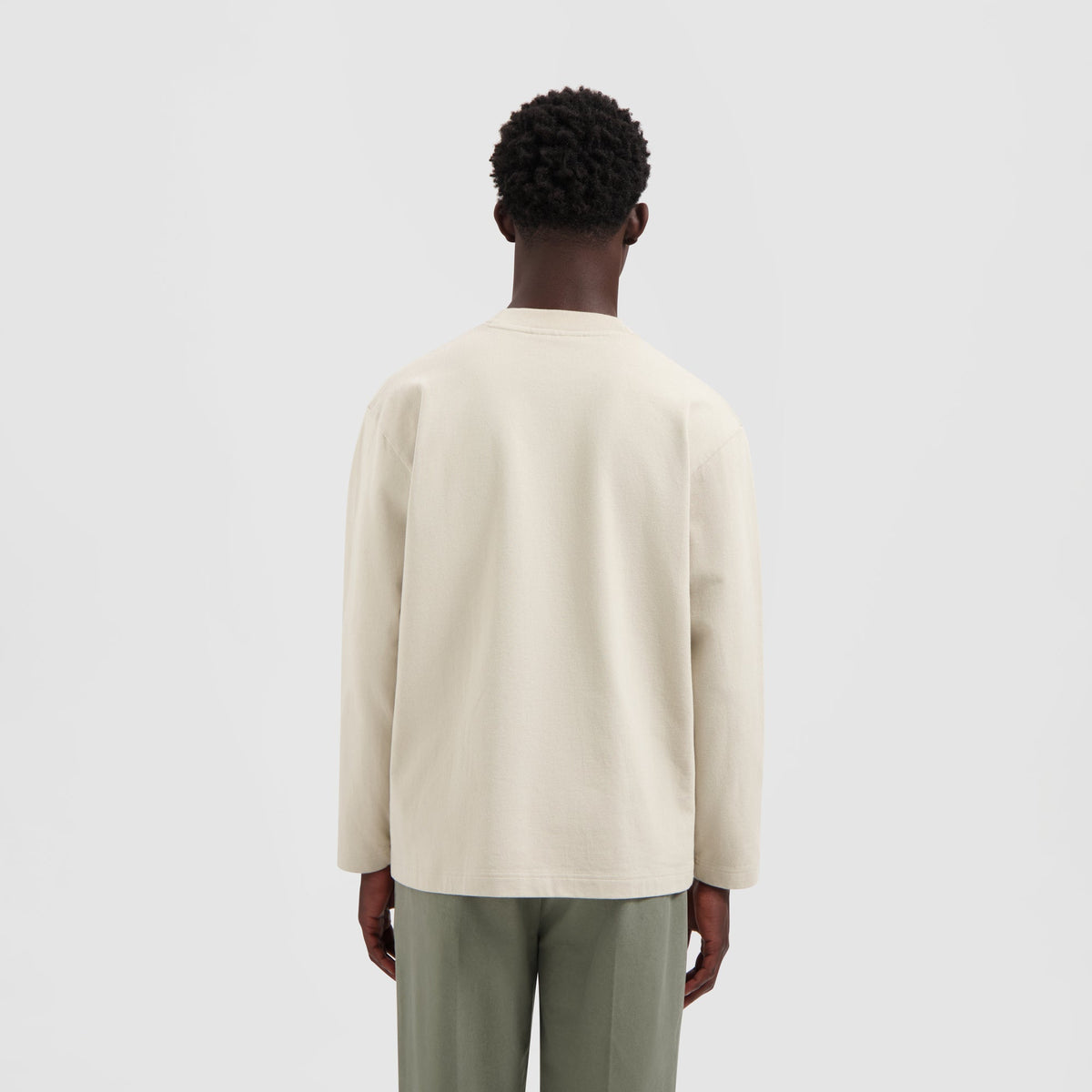 STUDIO TEE LS | CEMENT