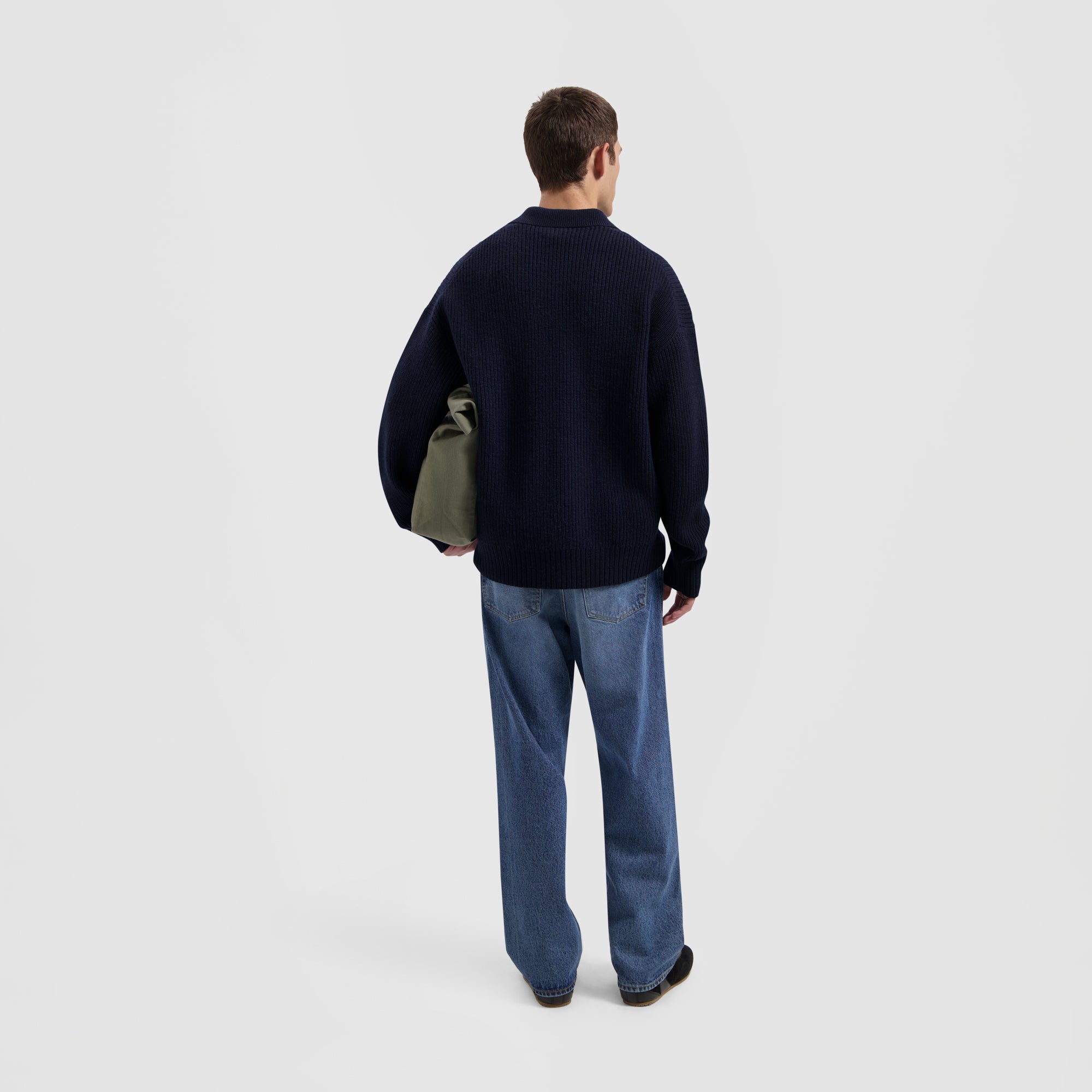 Knitted Oversized Polo