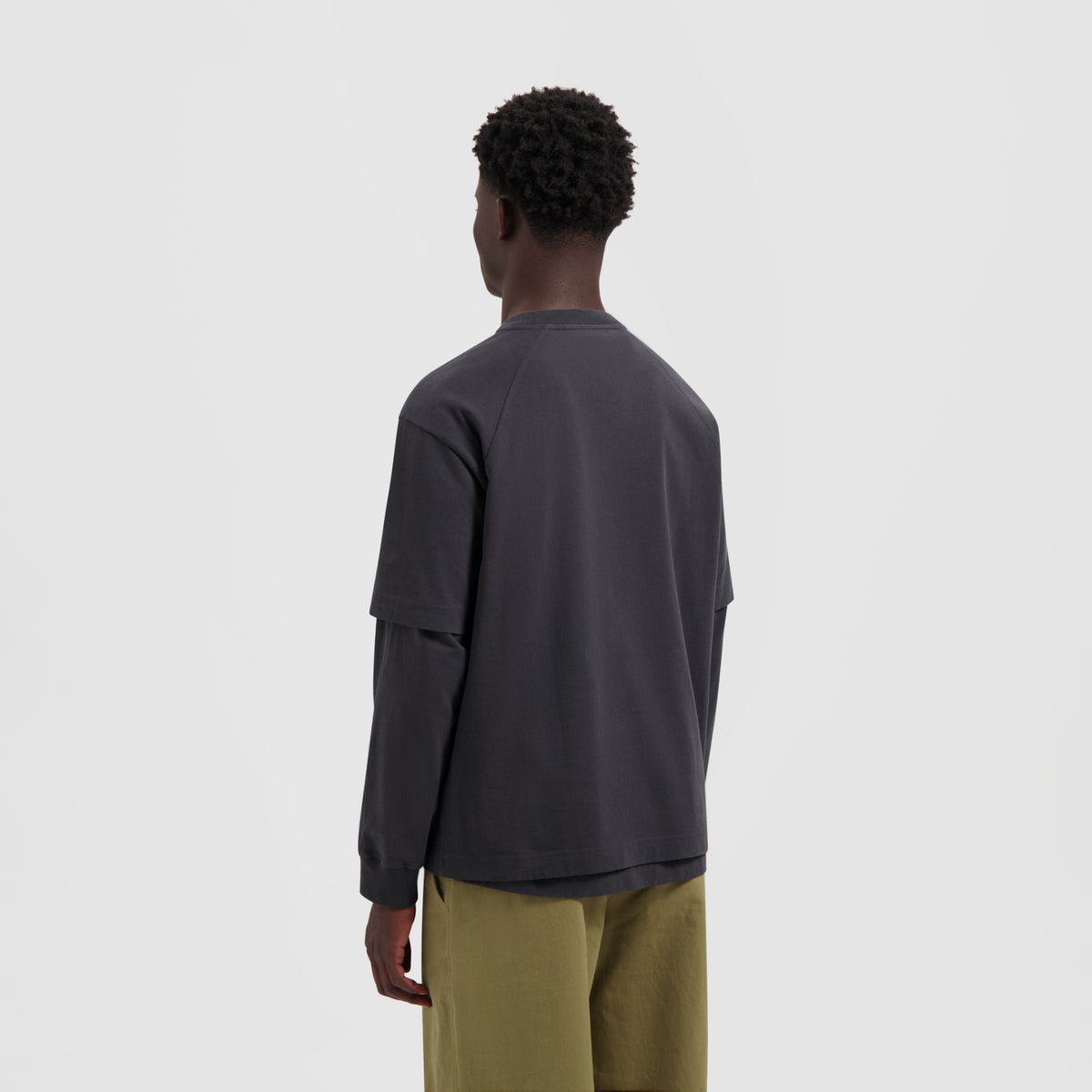 SIGNATURE SS TEE | CHARCOAL