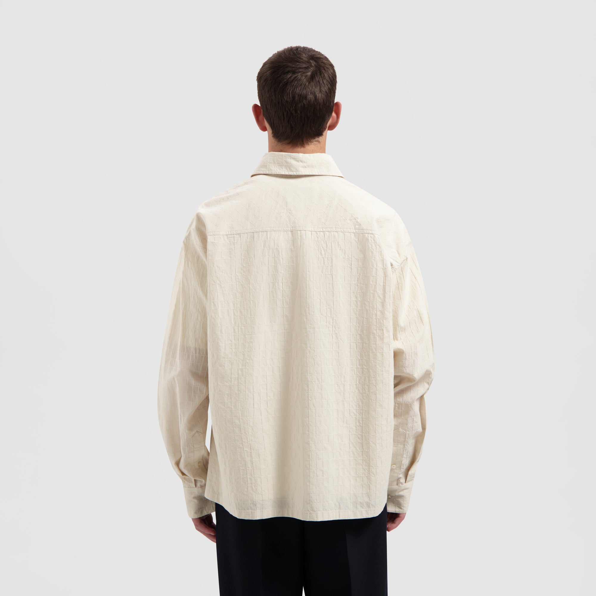 Textured Boxy Shirt