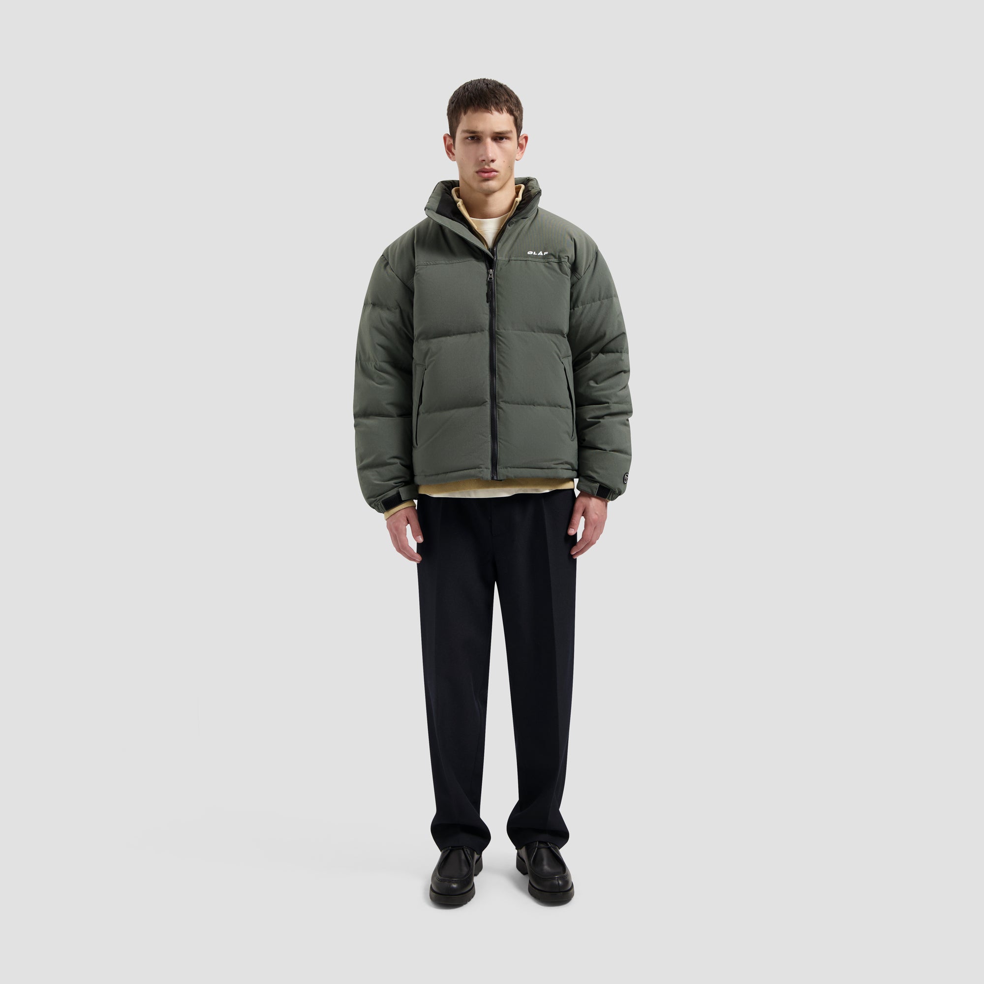 Puffer Jacket - Dark Green