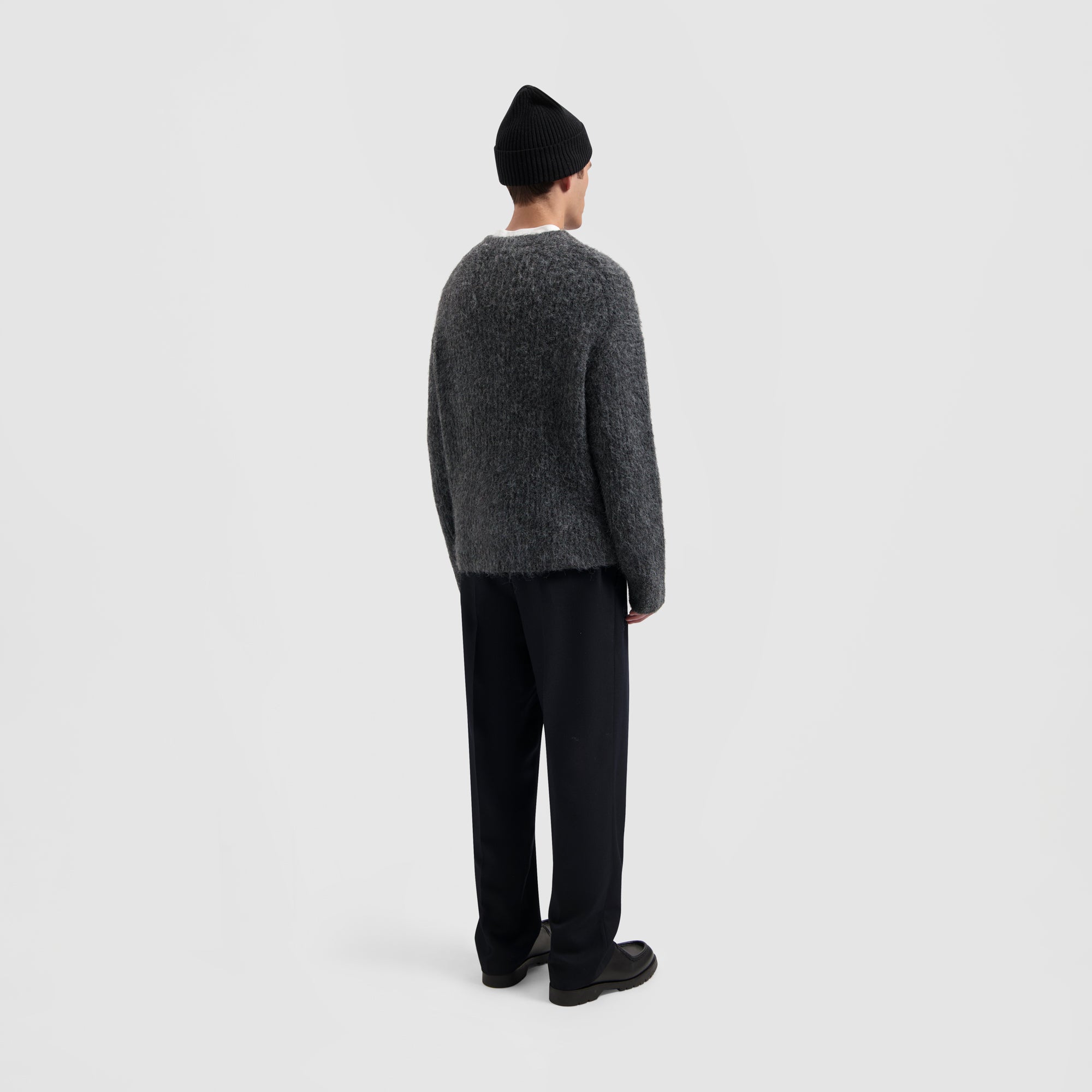 Hairy Knitted Crewneck