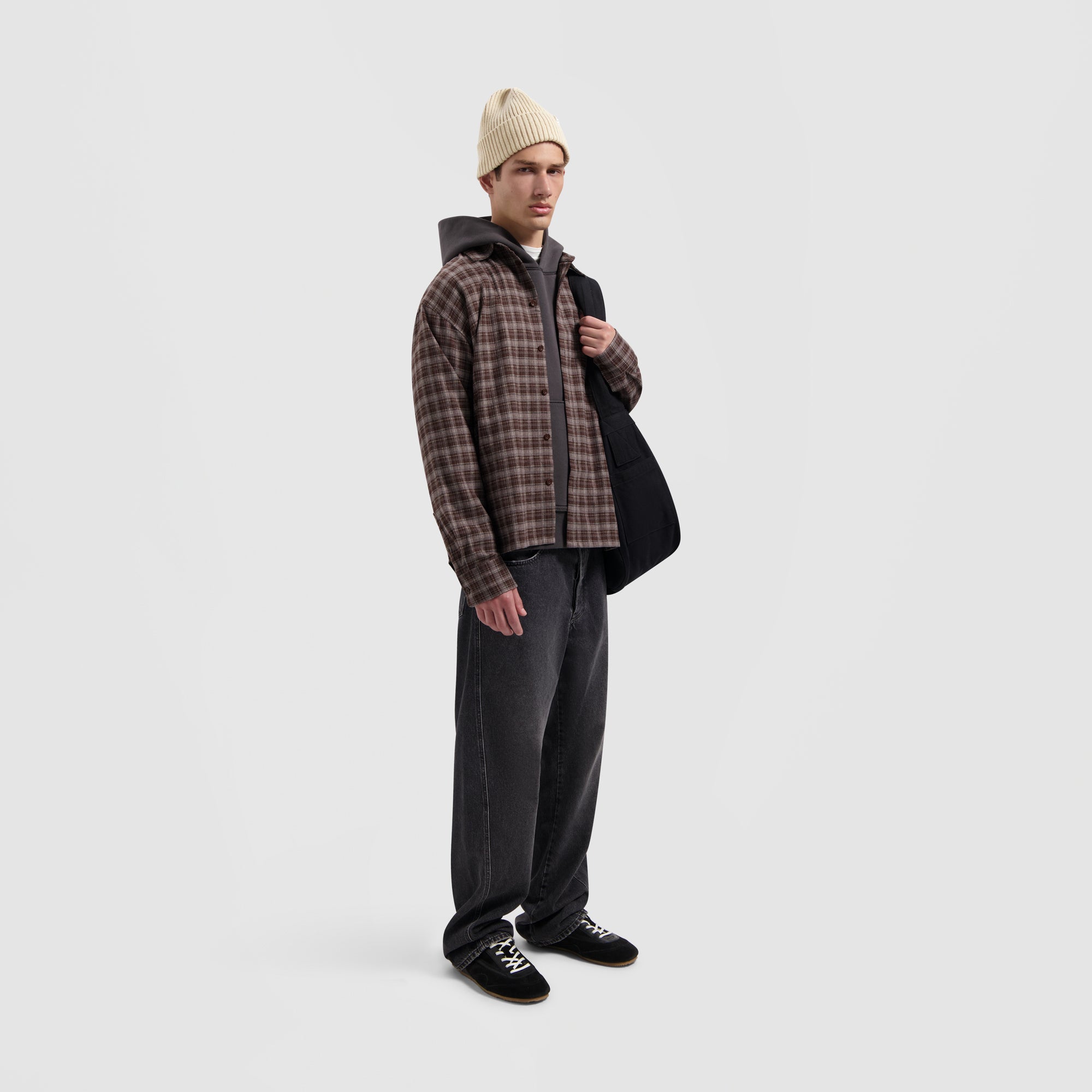 Plaid Boxy Shirt