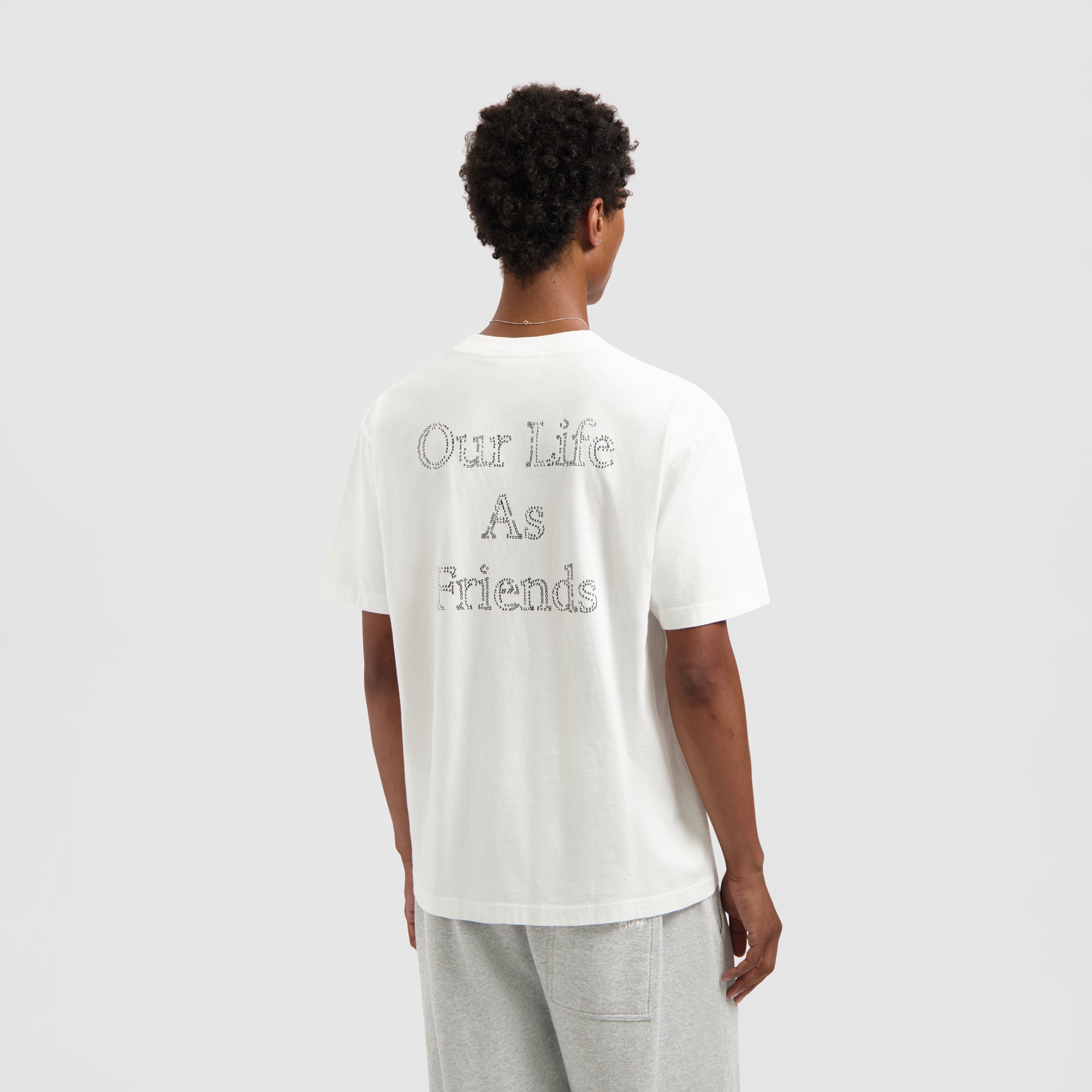 Crafted Friends Tee - Optical White