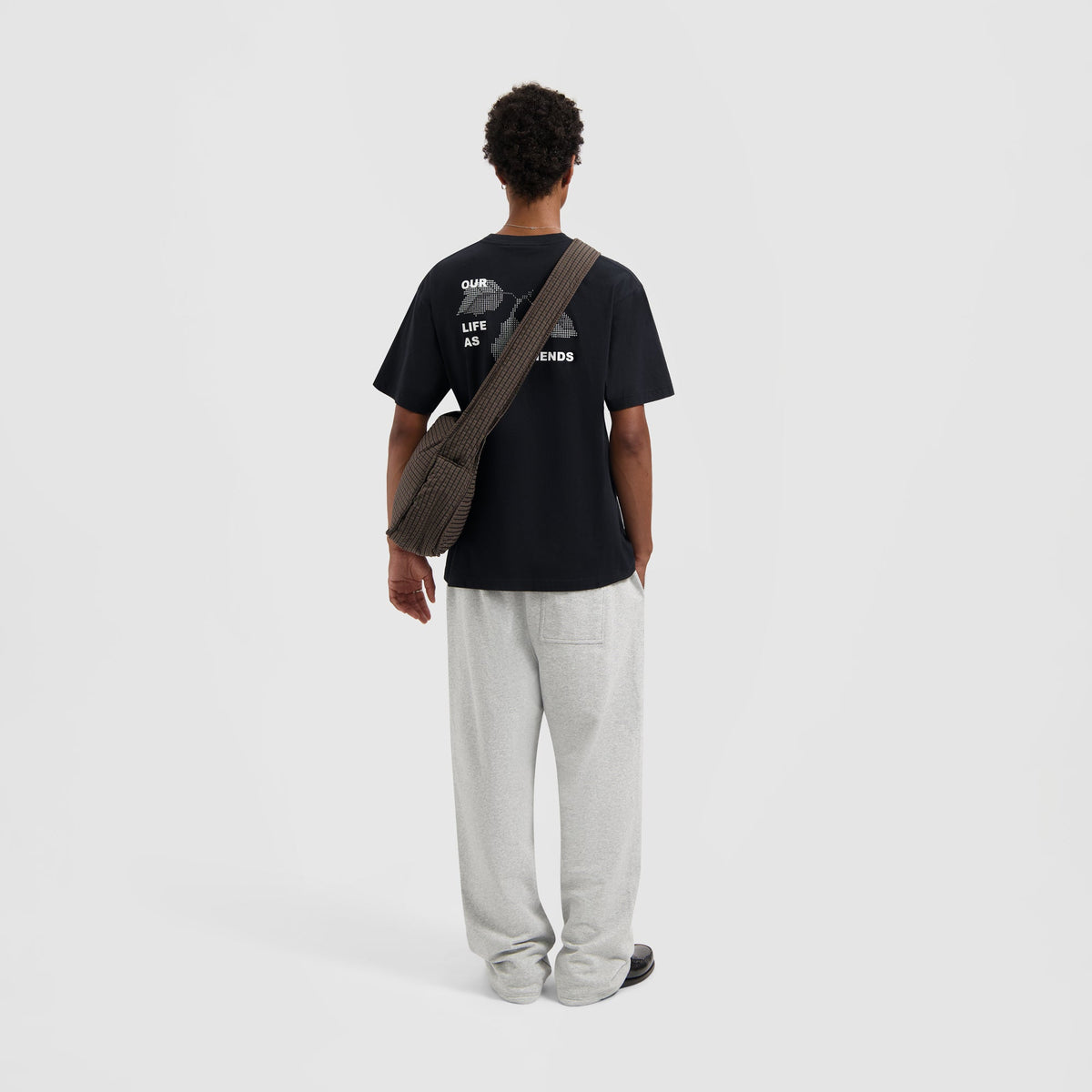 CHECKED PADDED TOTE BAG | HOT FUDGE