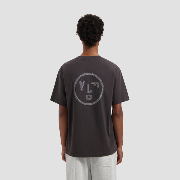 Crafted Face Tee - Charcoal