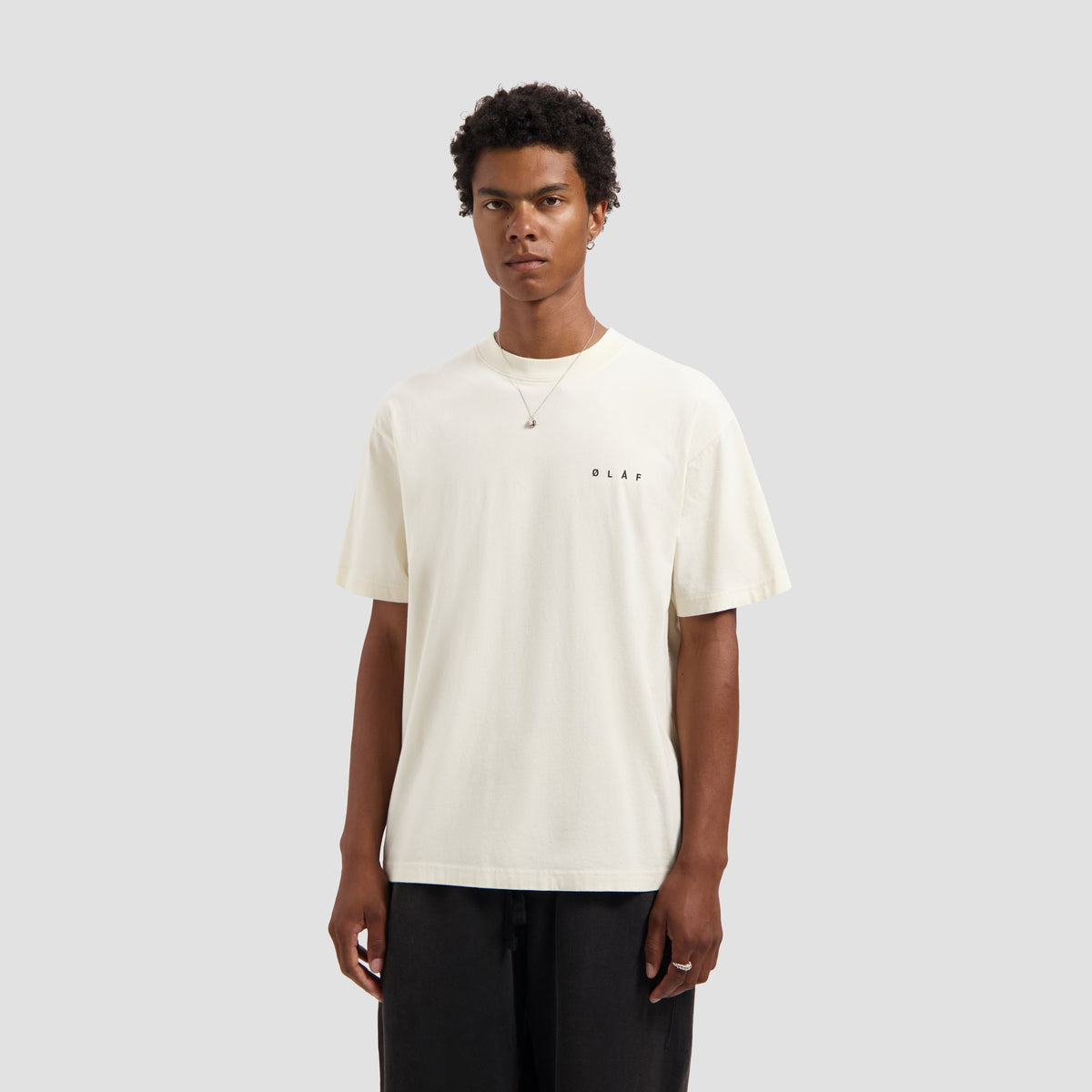 CRAFTED FACE TEE | OFF WHITE