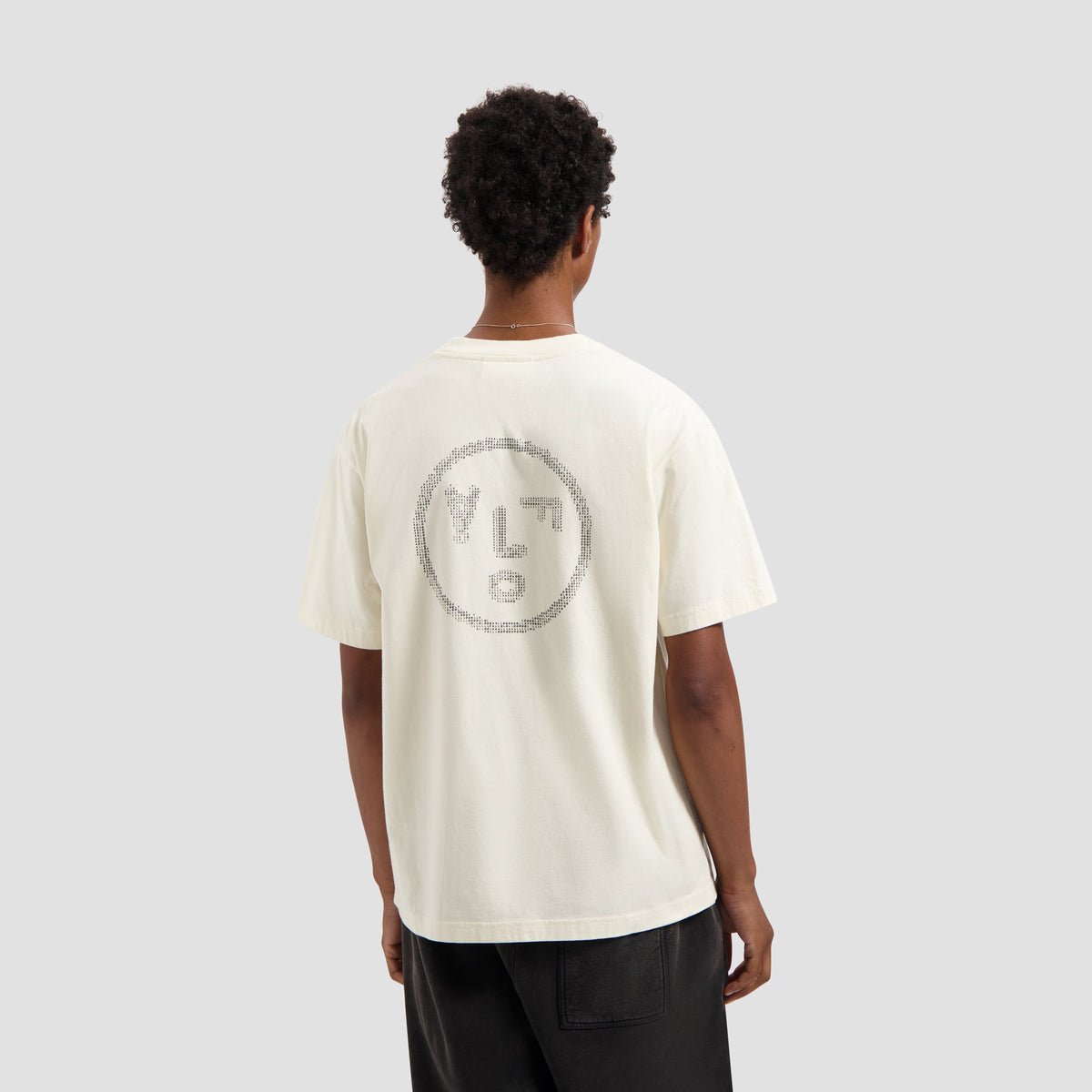 CRAFTED FACE TEE | OFF WHITE
