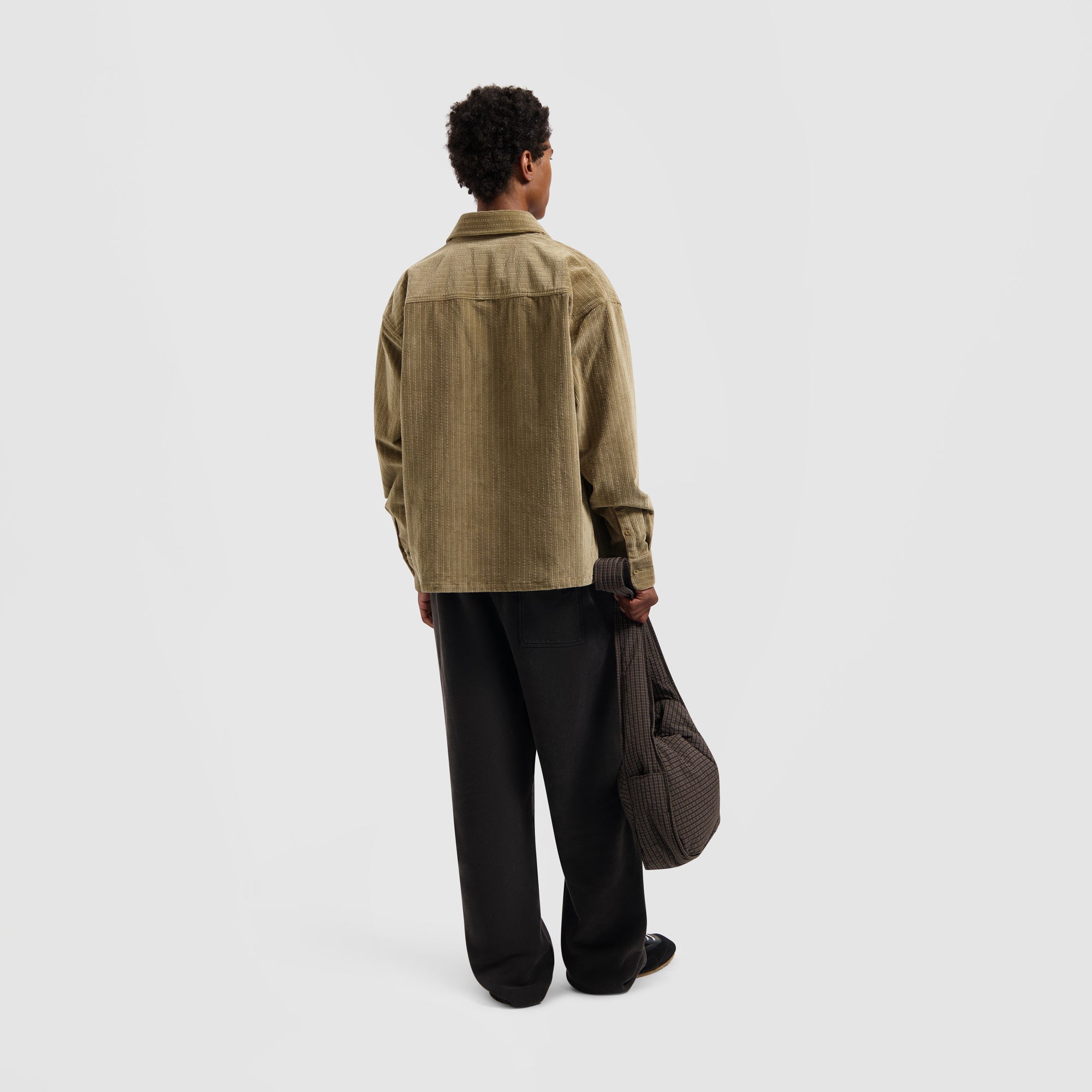 Corduroy Boxy Shirt - Foxtrot