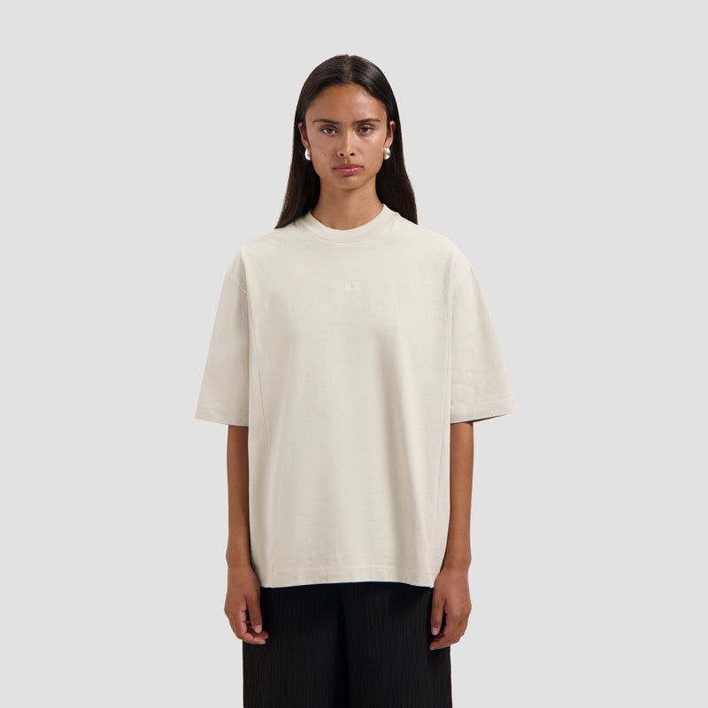Pin Oversized Tee - Cement