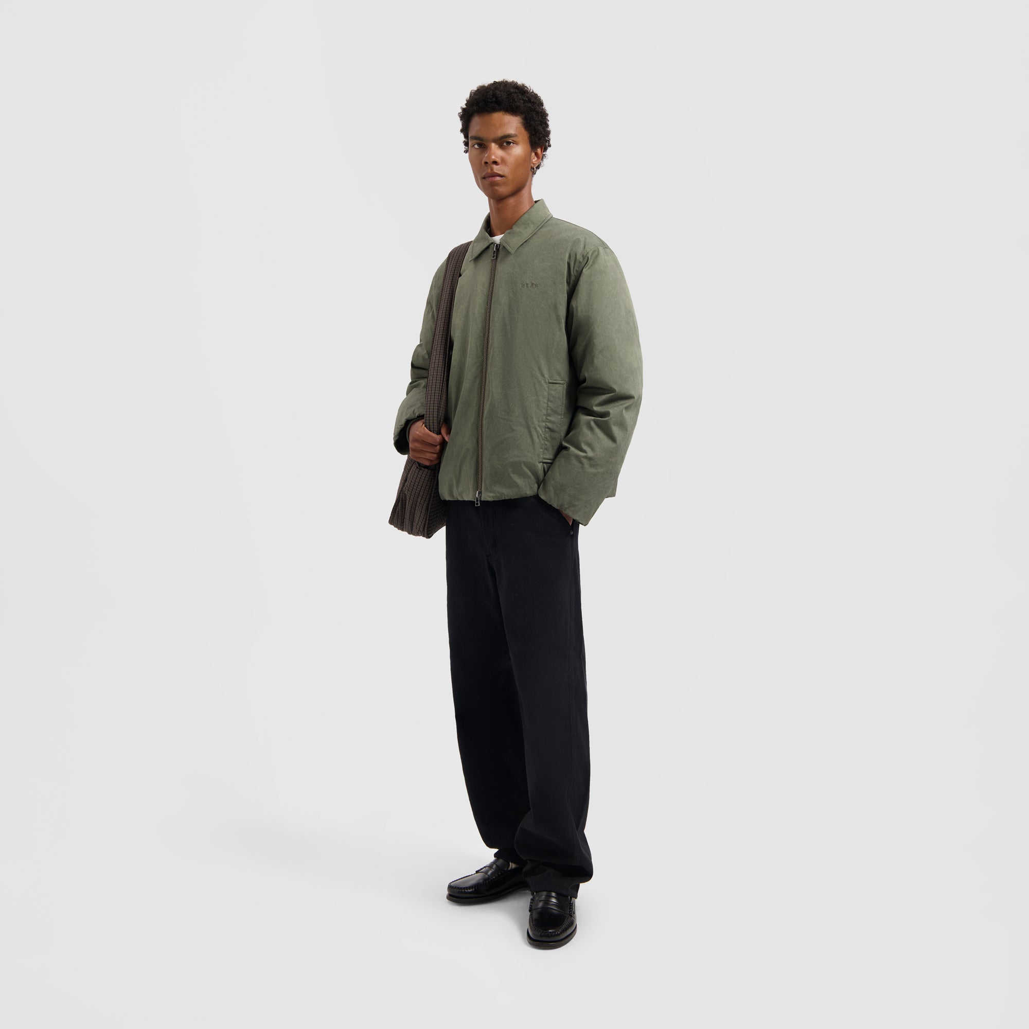 Medium Padded Jacket - Olive Night