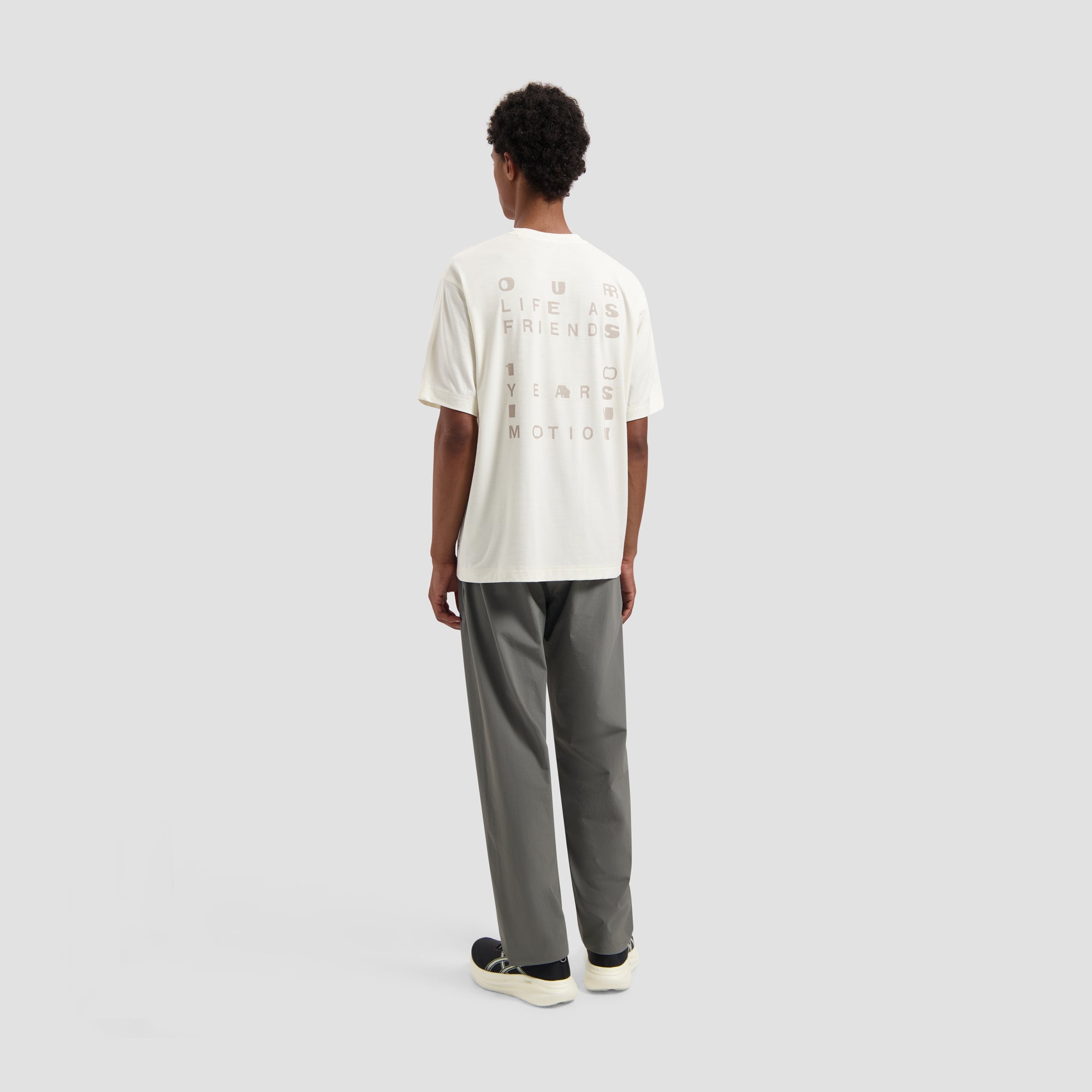 10 Year Graphic Boxy Tee - White
