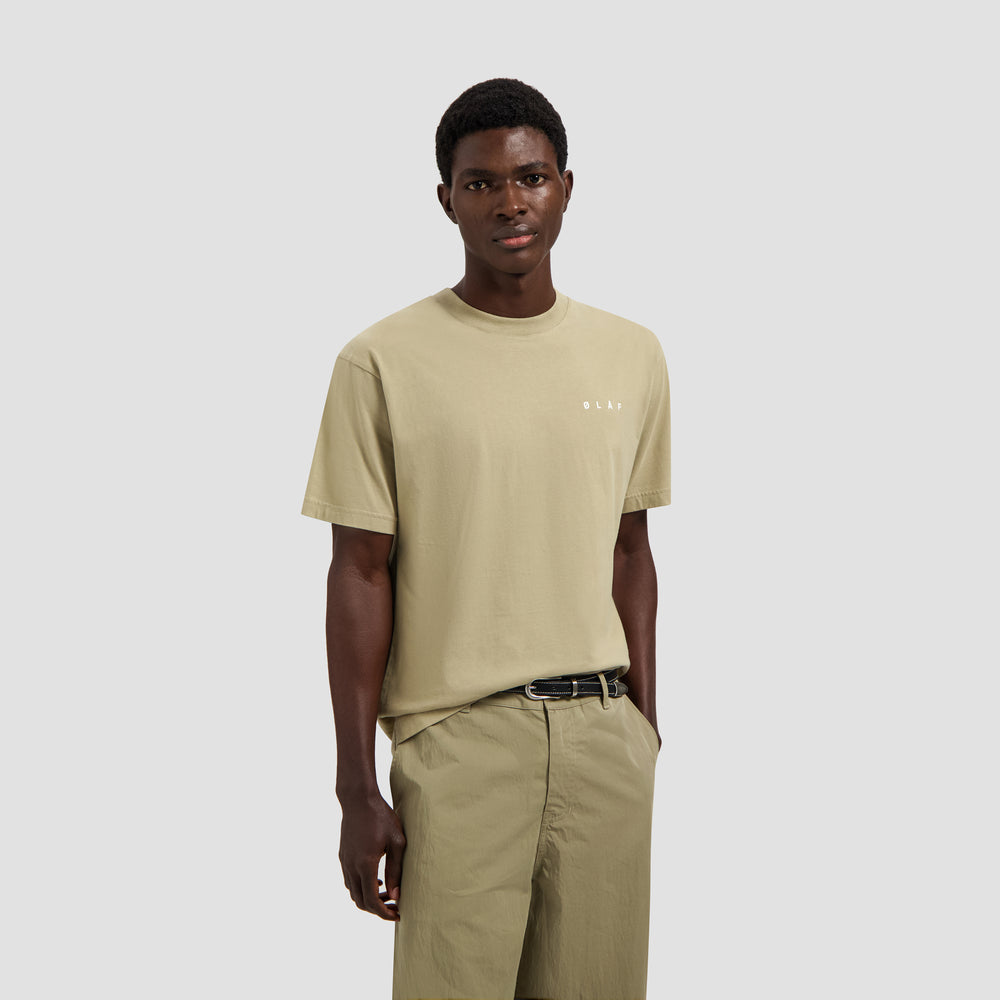 Taped Monogram SS Tee - Treehouse