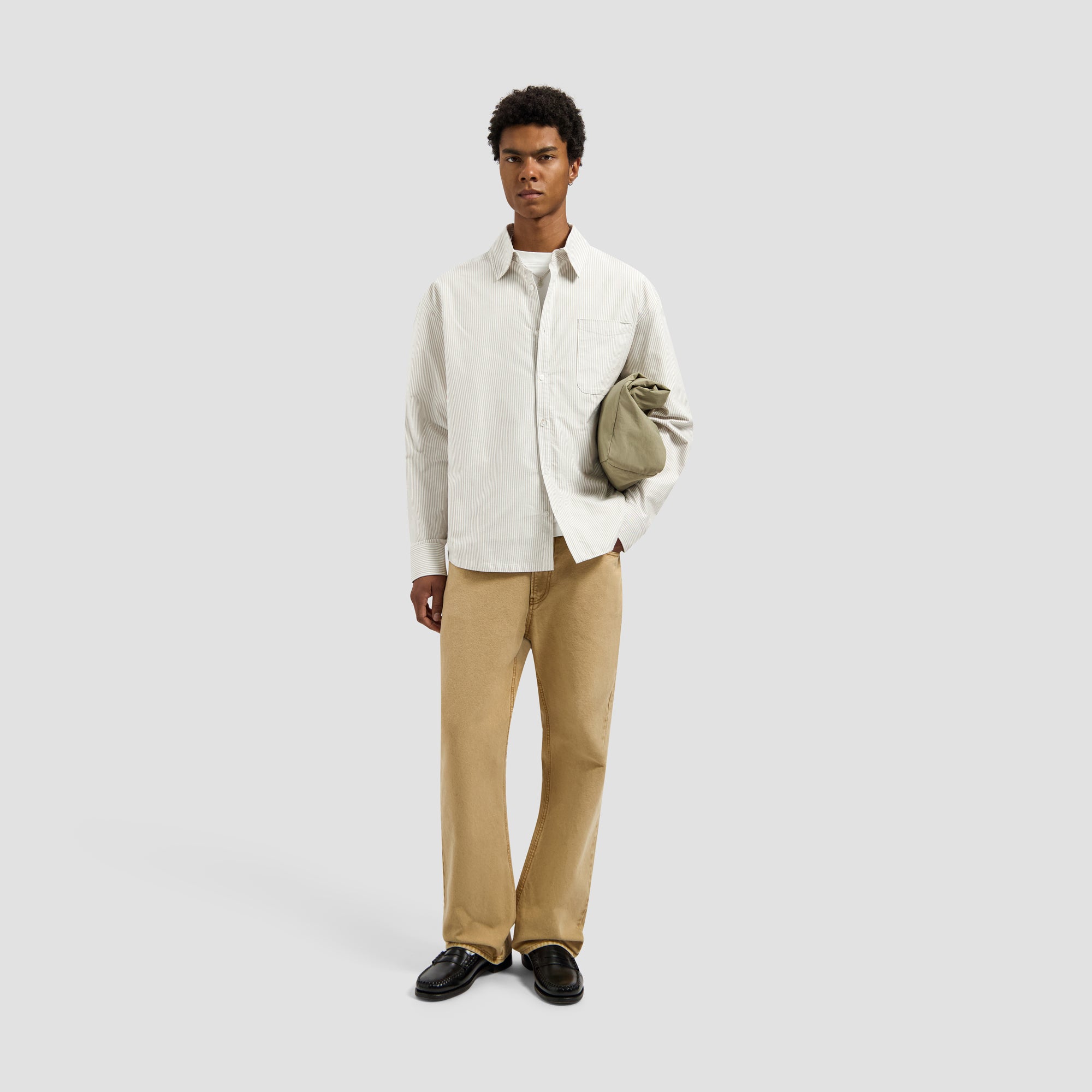 OVERSIZED STRIPE OXFORD SHIRT | TREEHOUSE – OLAF