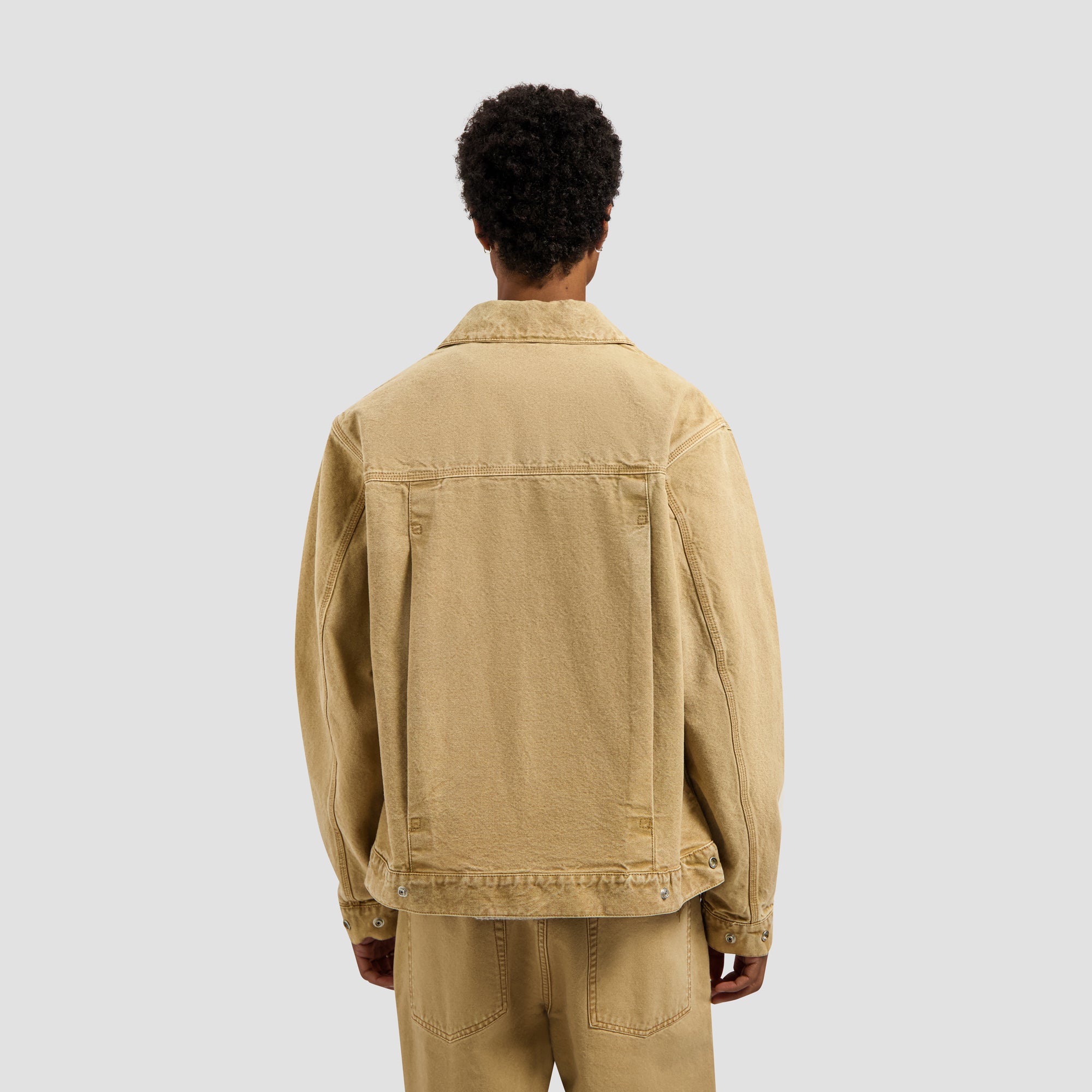 Washed Canvas Jacket - Medal Bronze