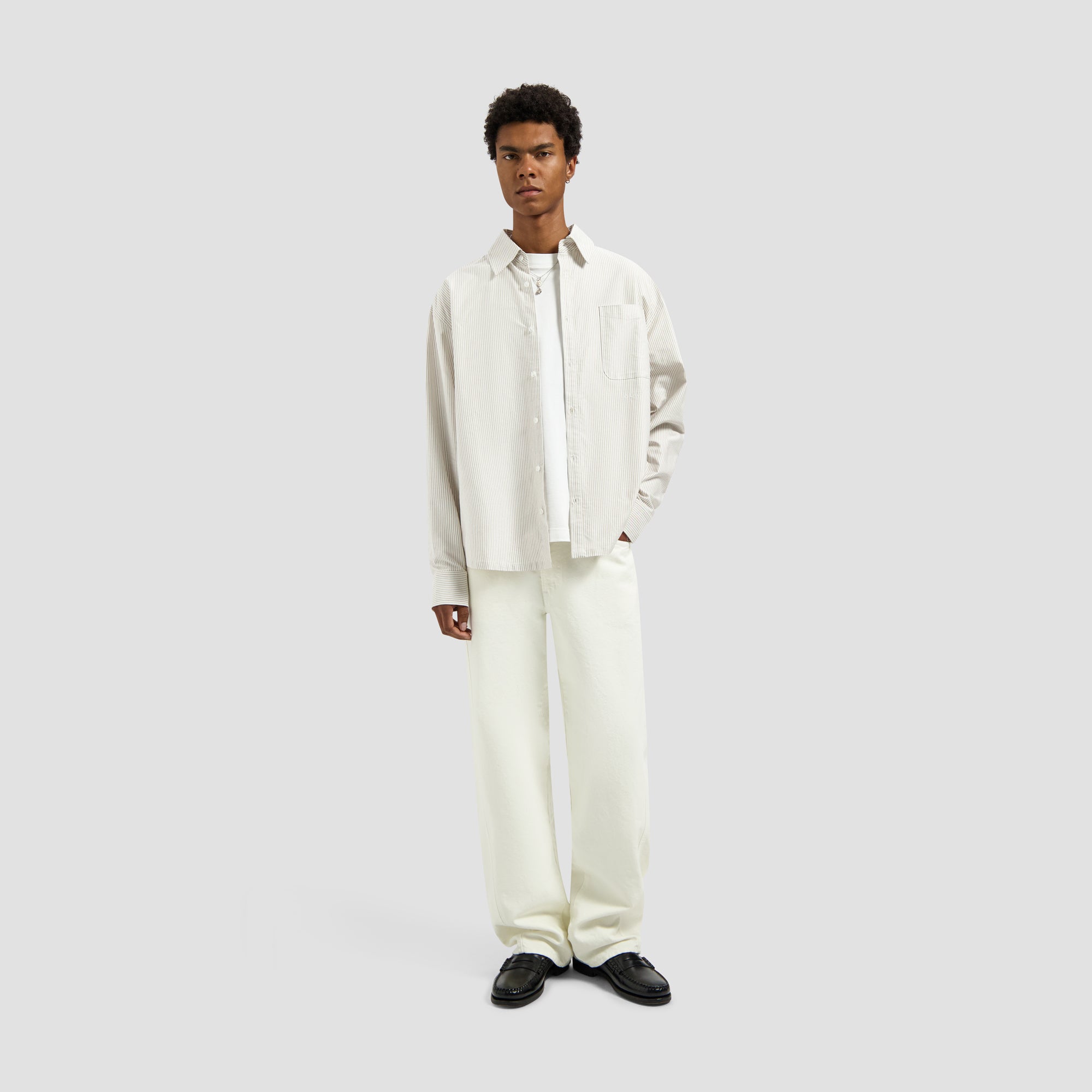 Relaxed Canvas Pant - Off White