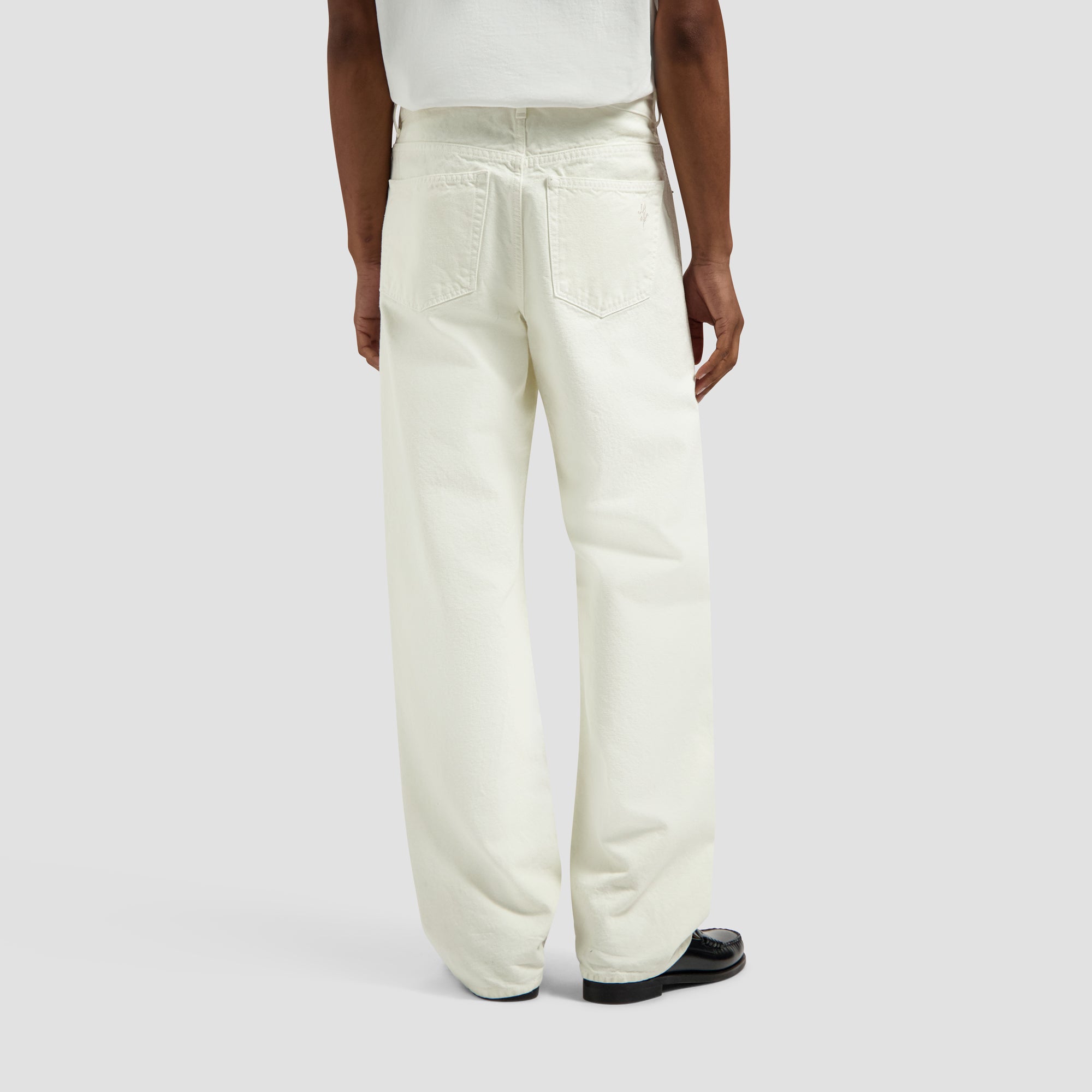 Relaxed Canvas Pant - Off White