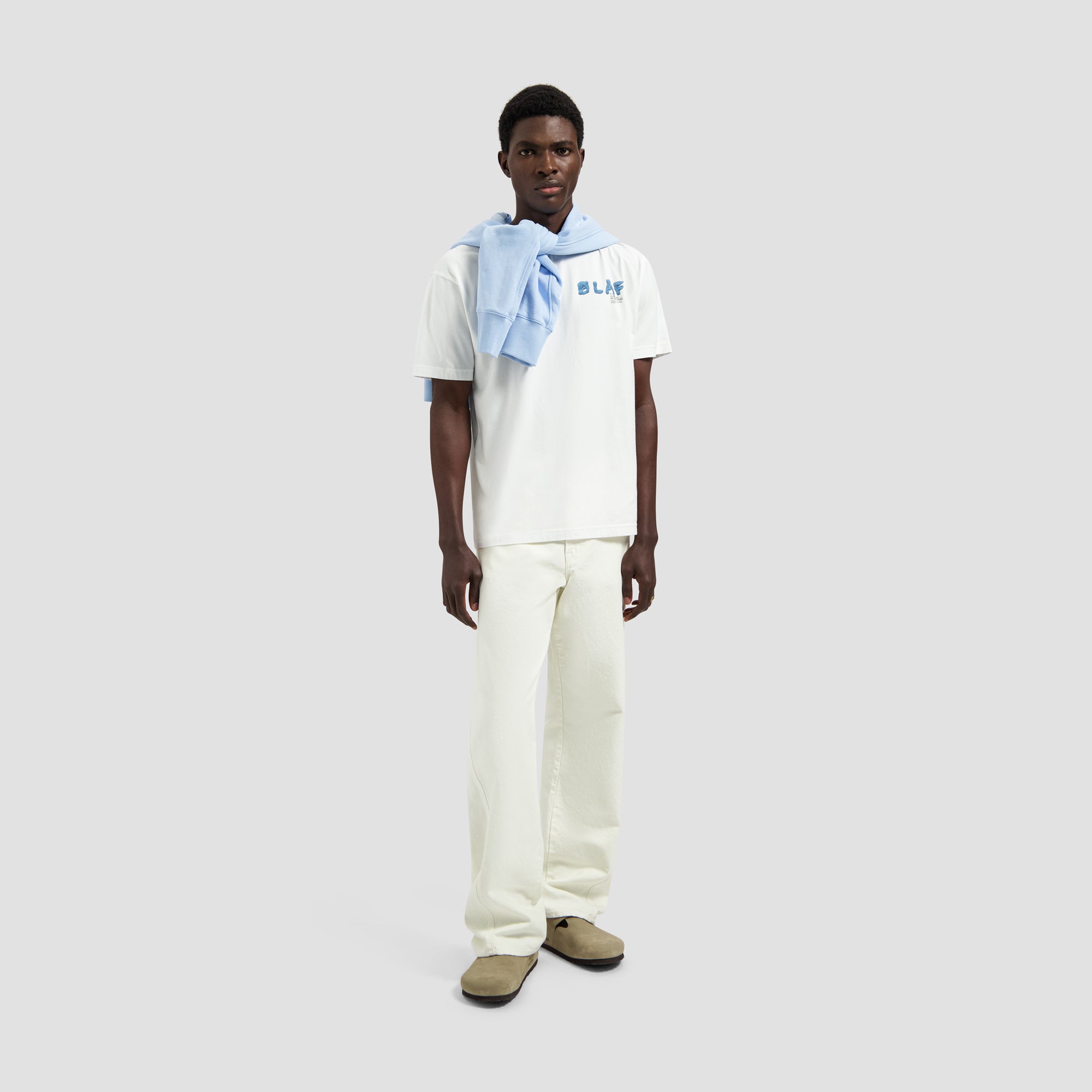 Paint Olaf Tee - Optical White