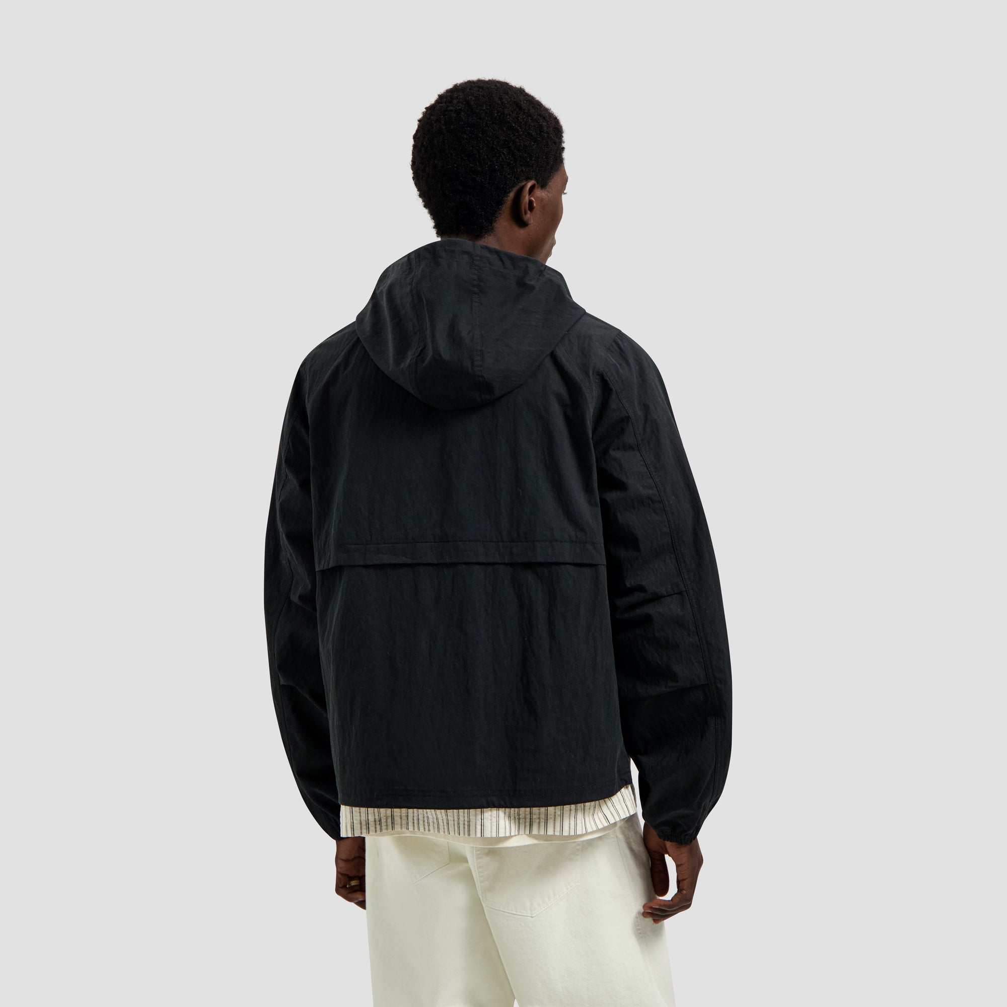 Technical Twill Windbreaker - Charcoal