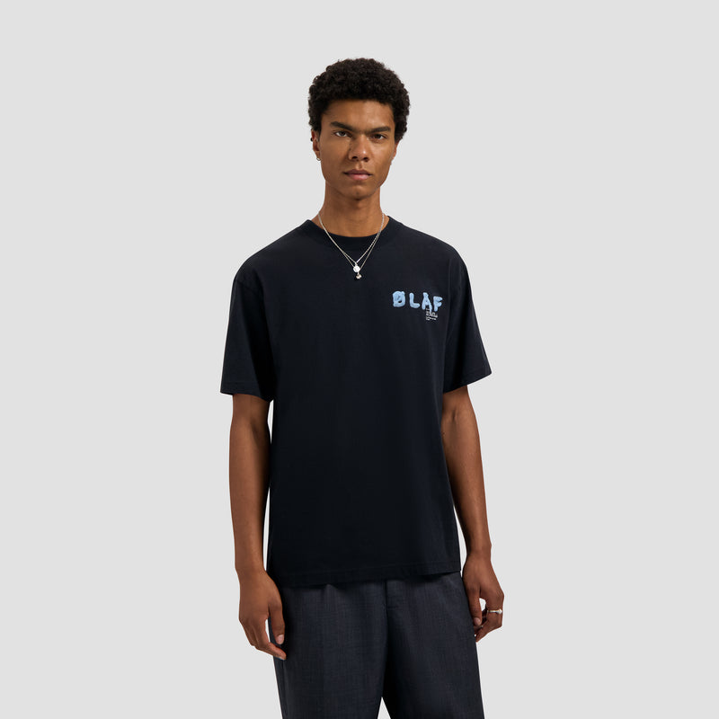 Paint Olaf Tee - Black