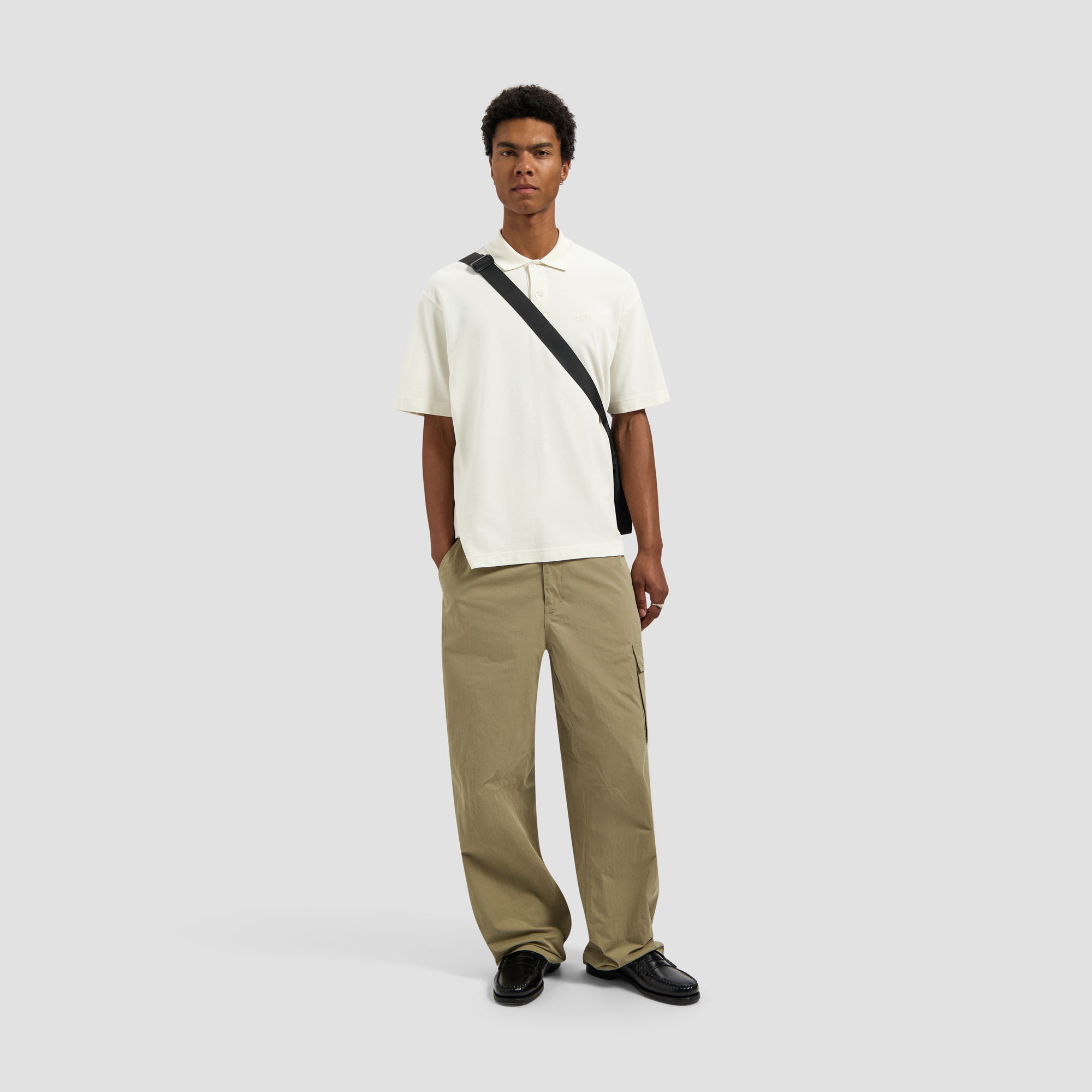 Signature Pique Polo - Off White