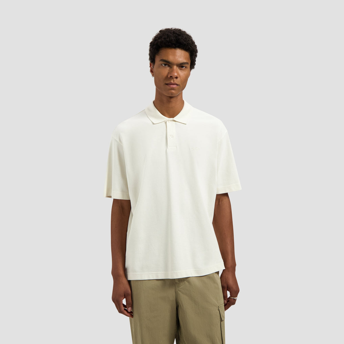 SIGNATURE PIQUE POLO | OFF WHITE