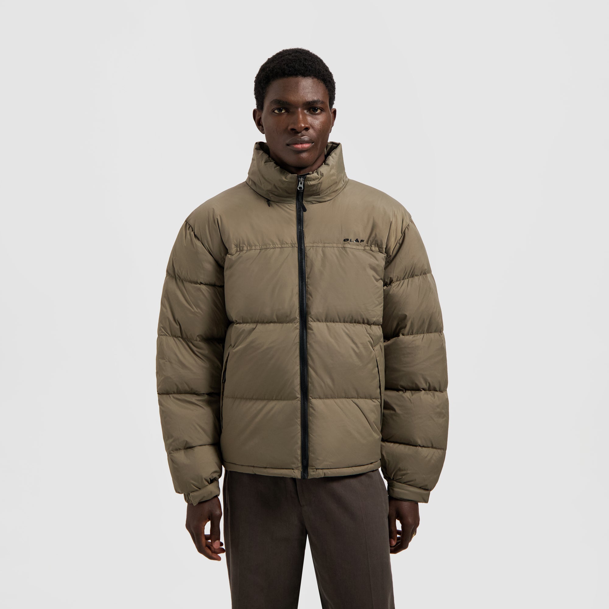 Puffer Jacket - Taupe