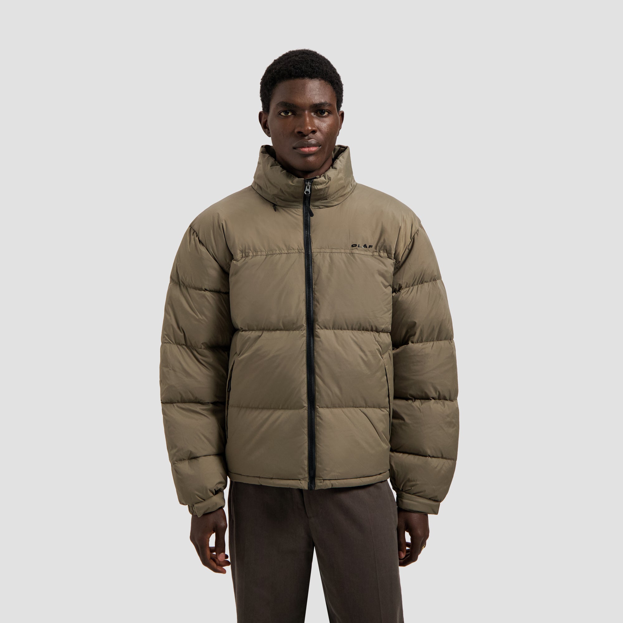 Puffer Jacket - Taupe