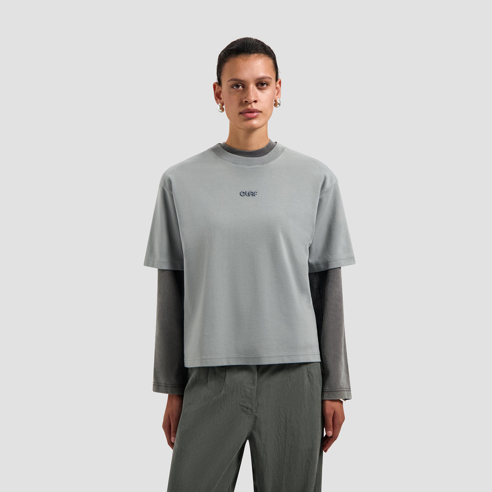 Retro Logo Boxy Tee - Tradewinds