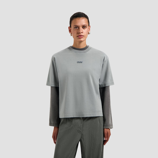 Retro Logo Boxy Tee - Tradewinds