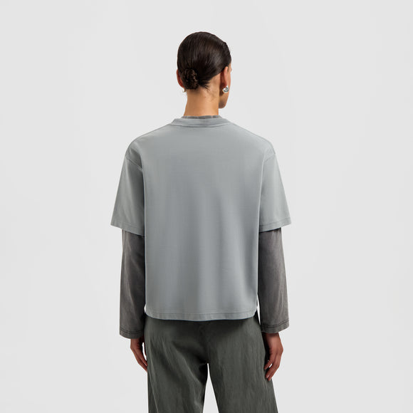 Retro Logo Boxy Tee - Tradewinds