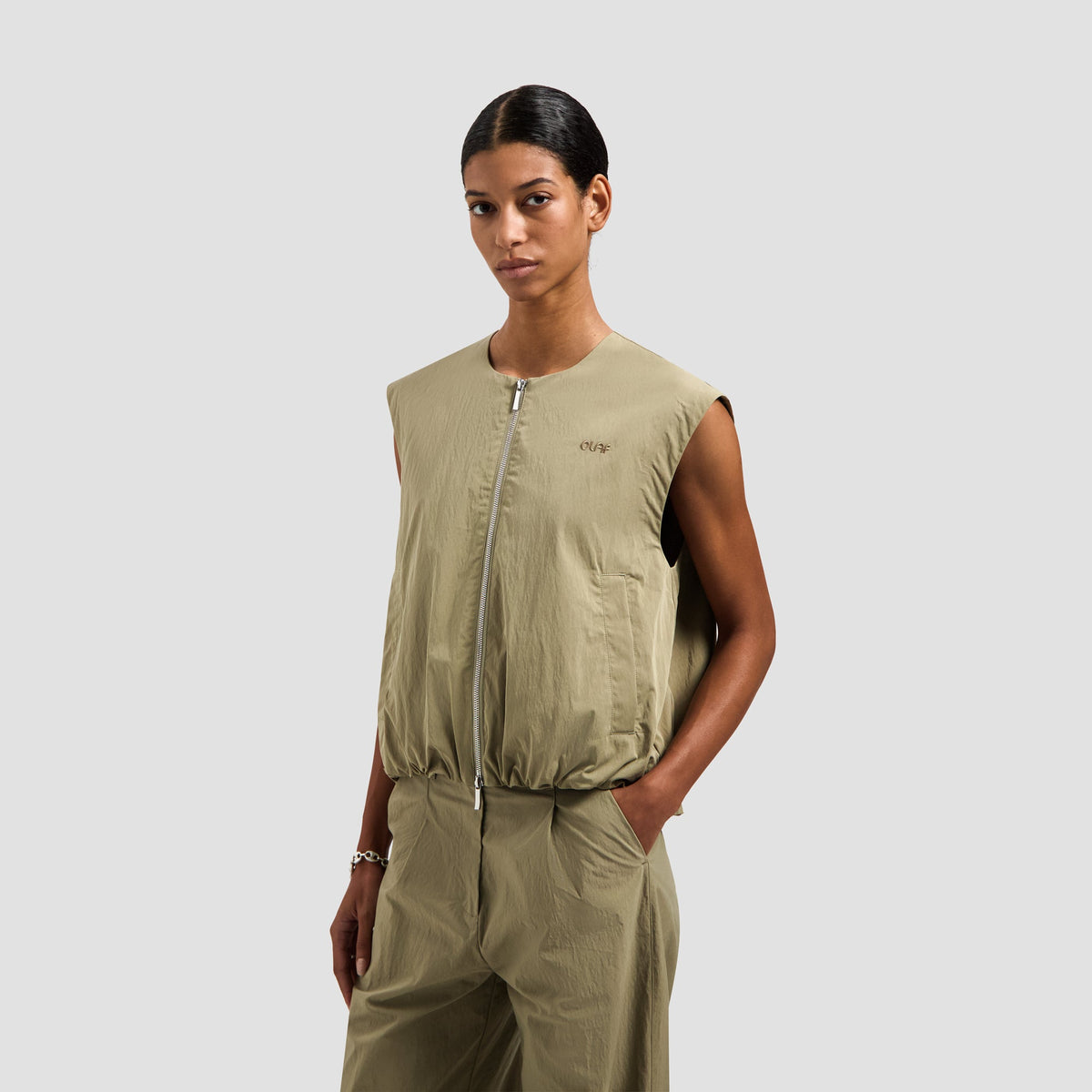ZIP UP GILET | TREEHOUSE
