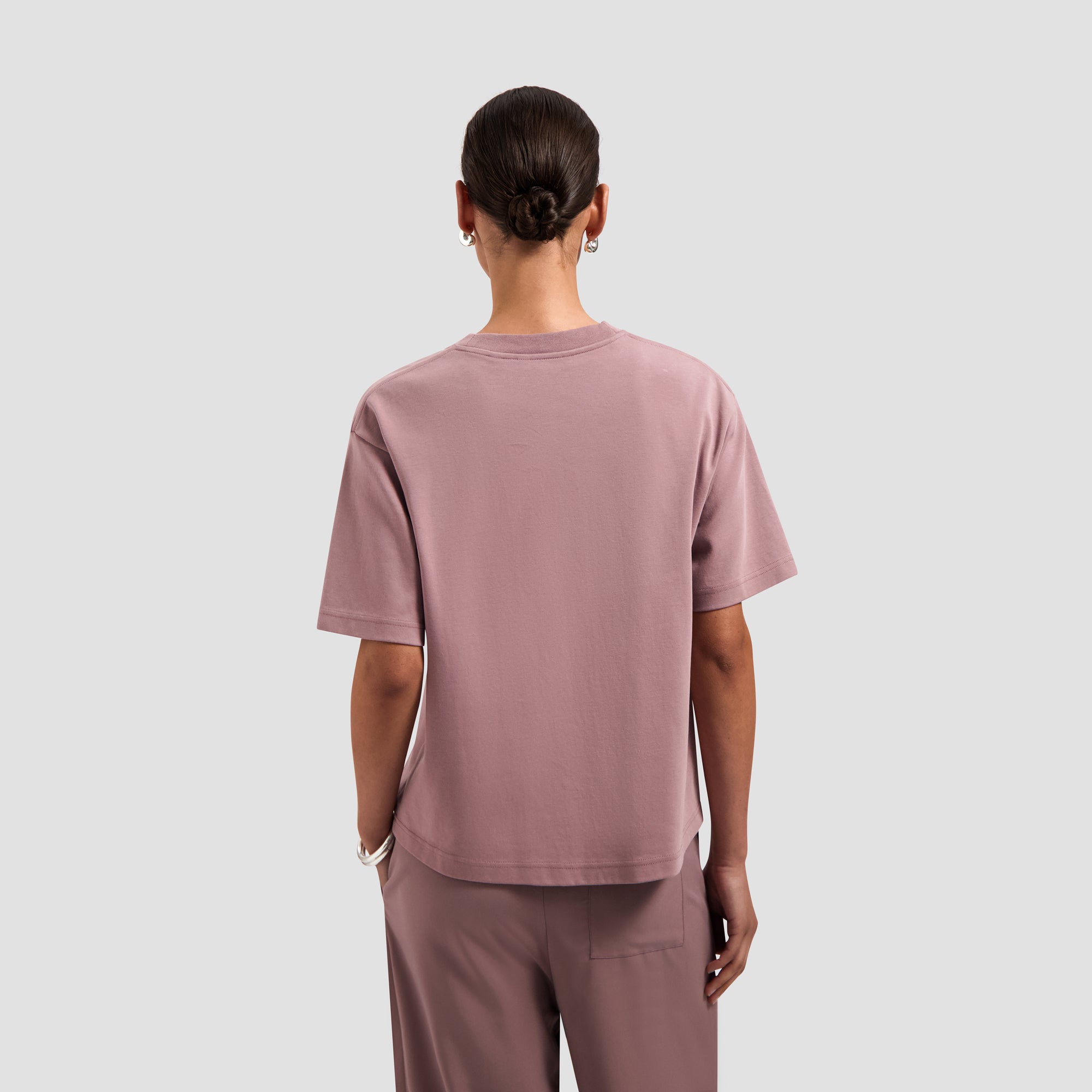 Painted Olaf Tee - Twilight Mauve