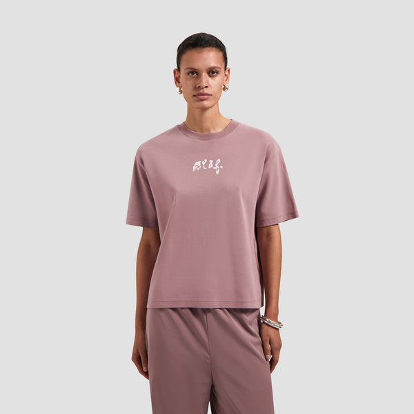 Painted Olaf Tee - Twilight Mauve