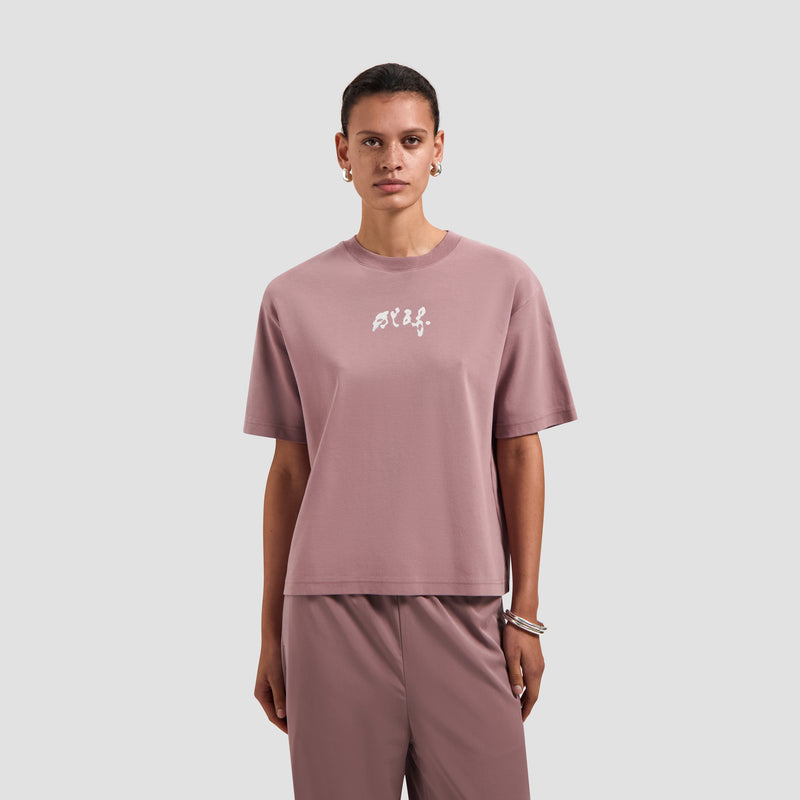 Painted Olaf Tee - Twilight Mauve