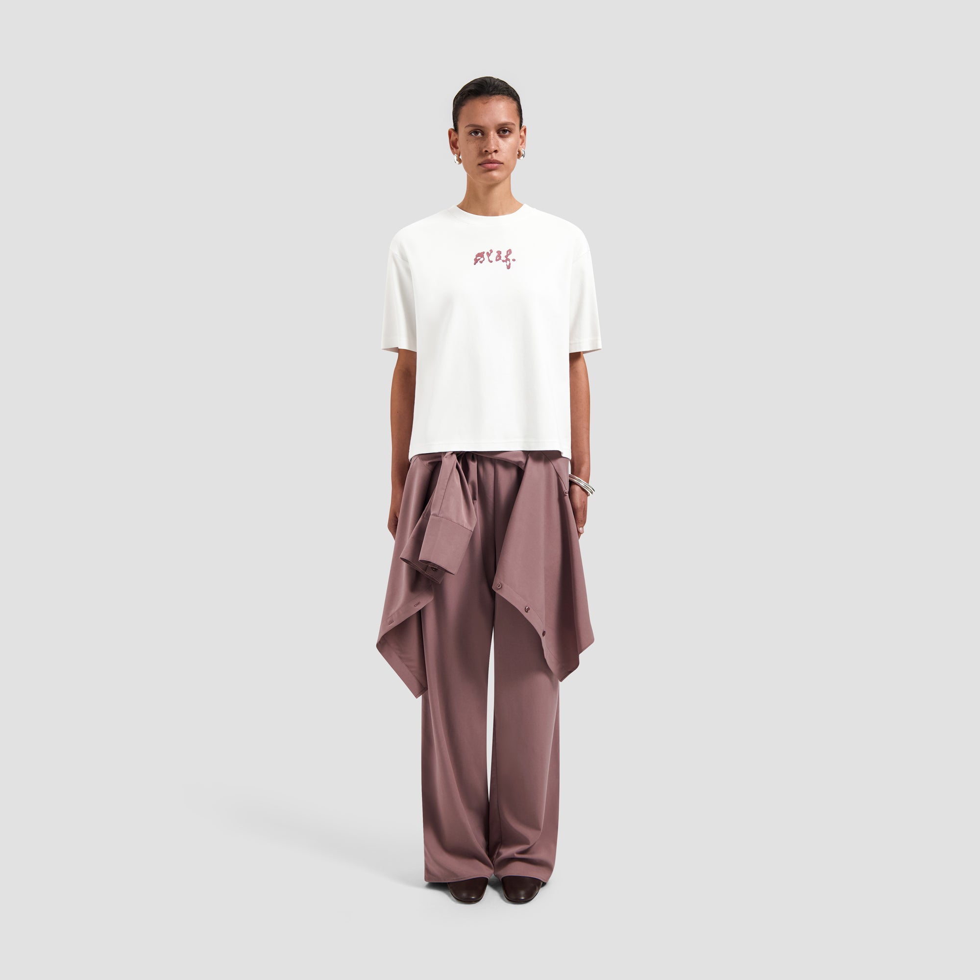 Painted Olaf Tee - Optical White