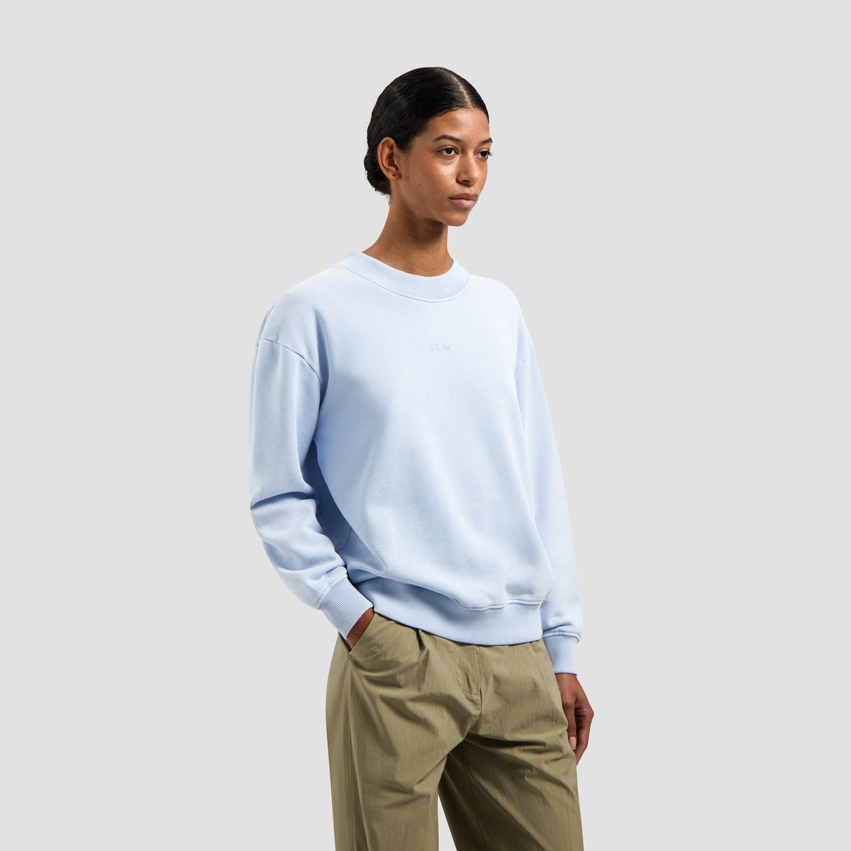 ESSENTIAL WASHED CREWNECK | OPEN AIR