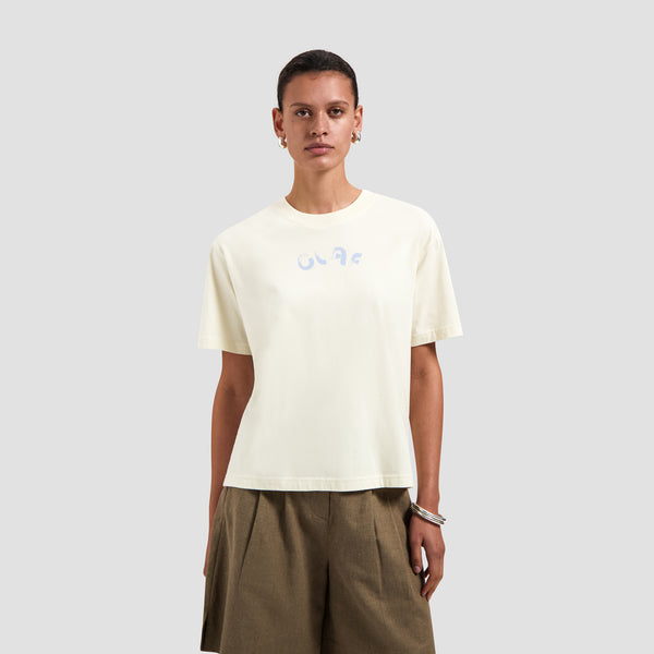 Brushstroke Olaf Regular Tee - Off-White