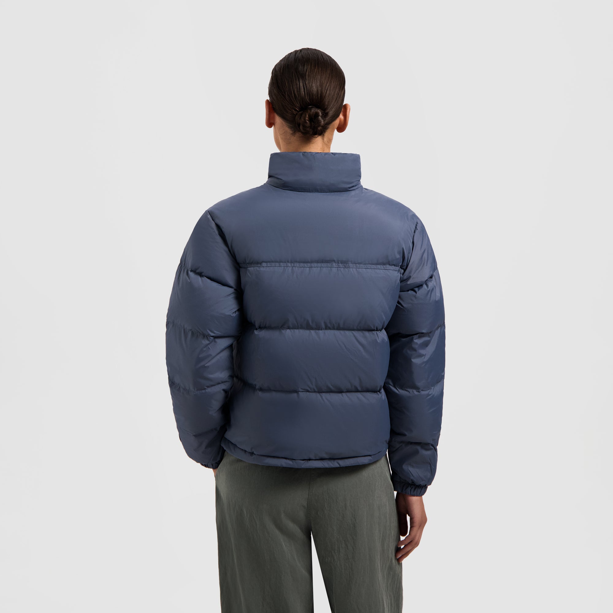 WMN Puffer Jacket - Blue Slate