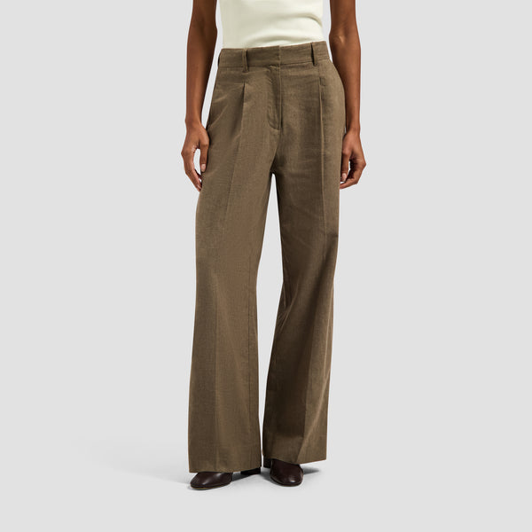 Linen Tailored Trousers - Treehouse