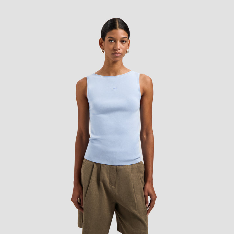 Retro Logo Sleeveless Knit - Open Air