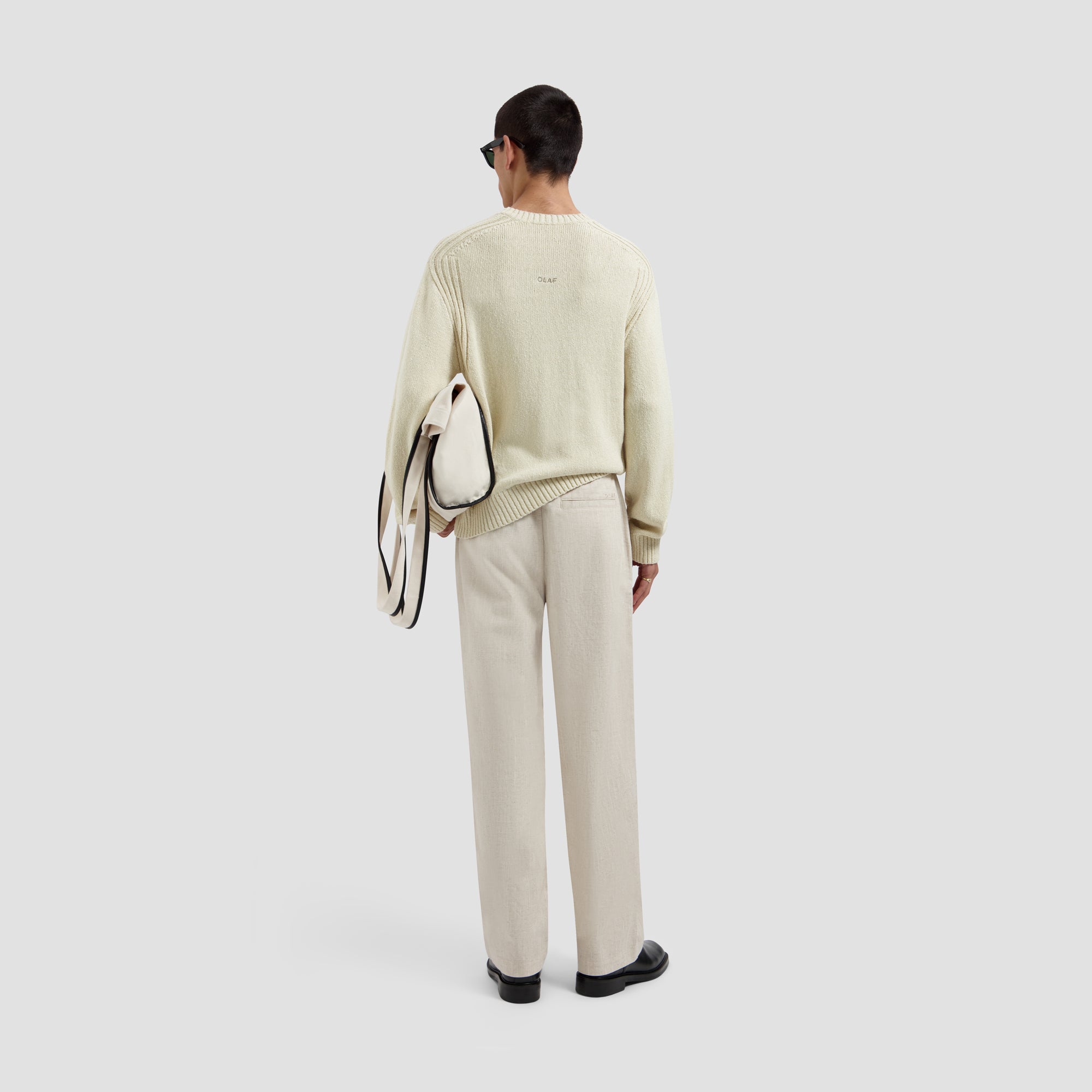 Essential Knitted Crewneck - Off-White