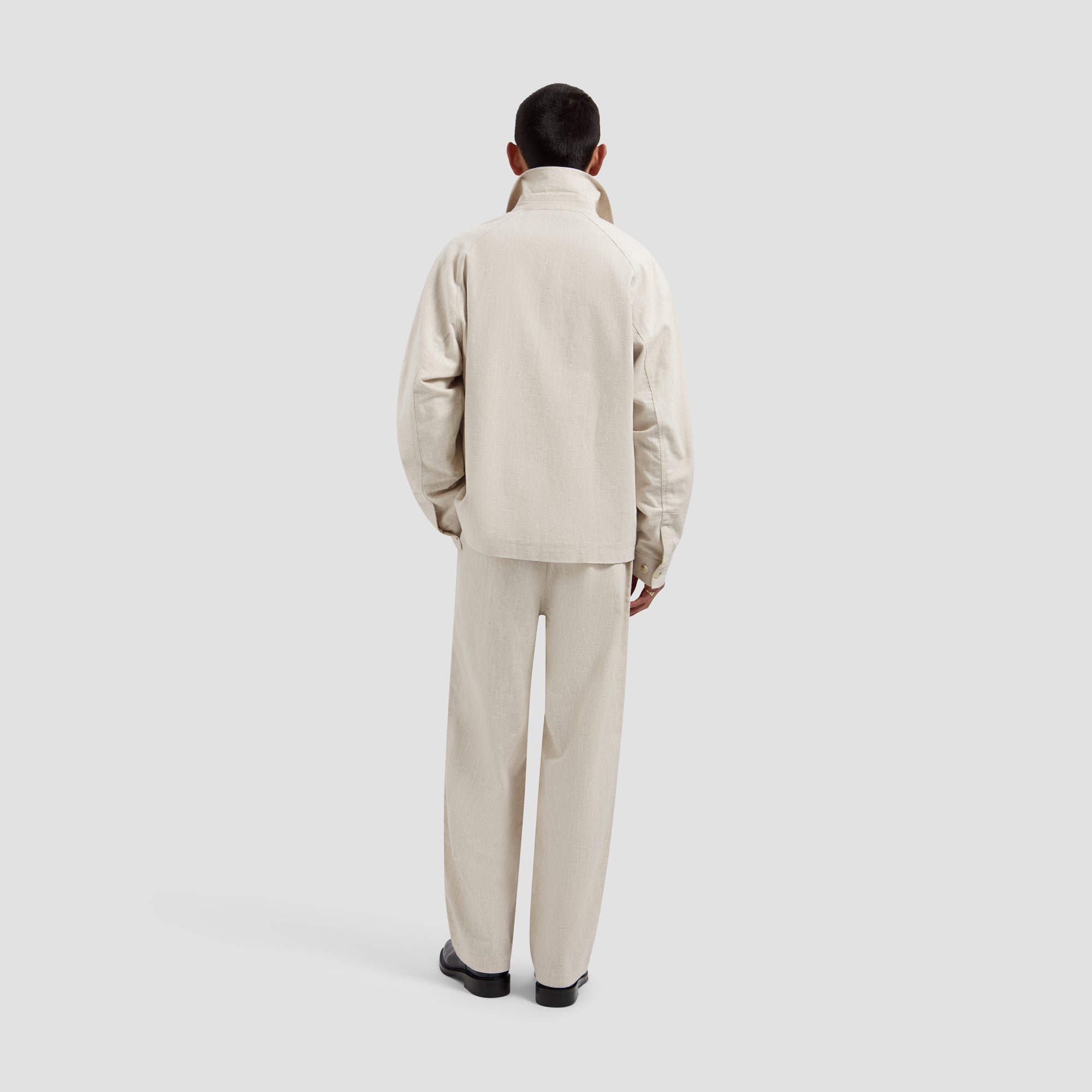 Linen Jacket - Cement